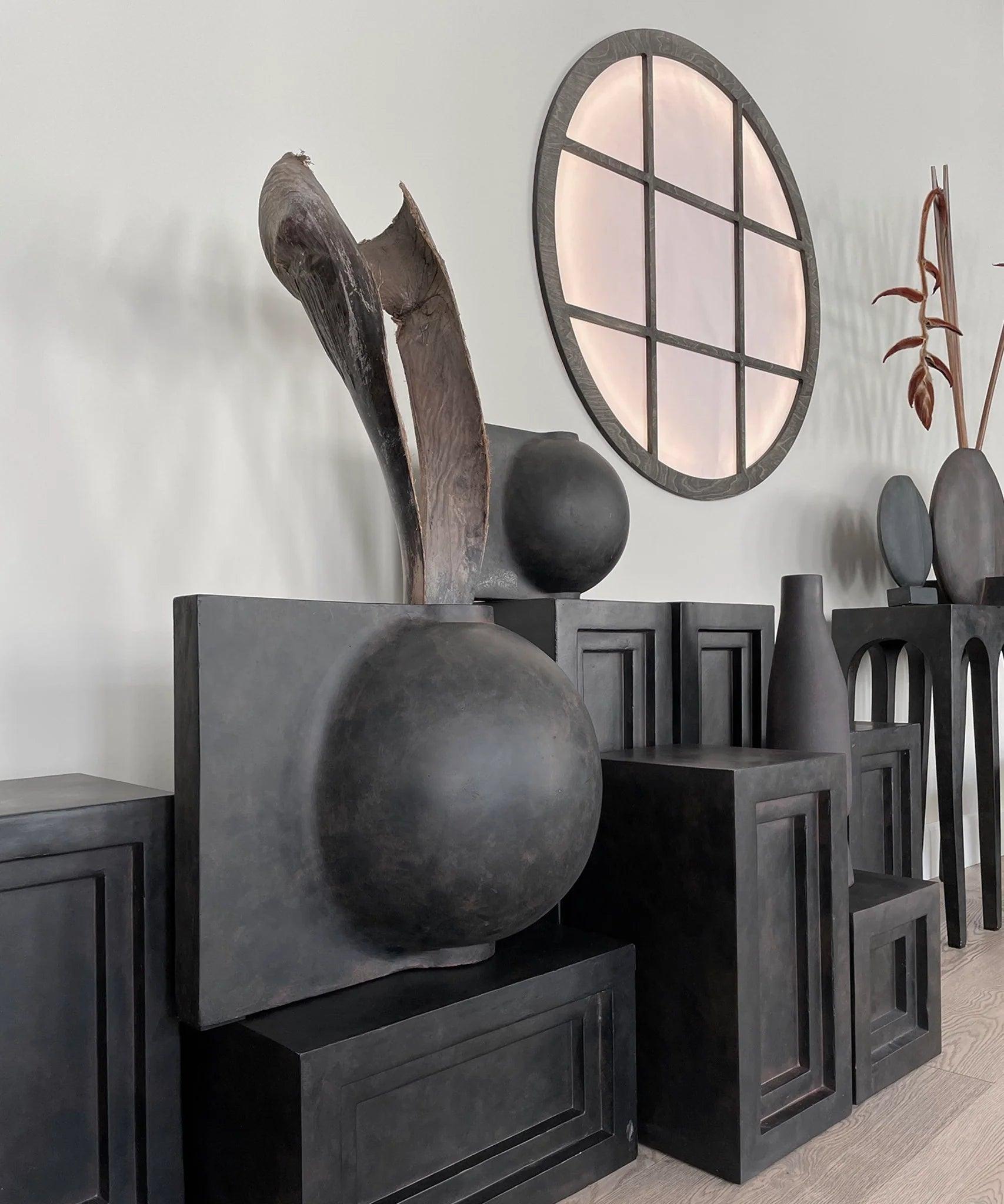 Wazon OFFSET ciemnobrązowy 101 Copenhagen Eye on Design