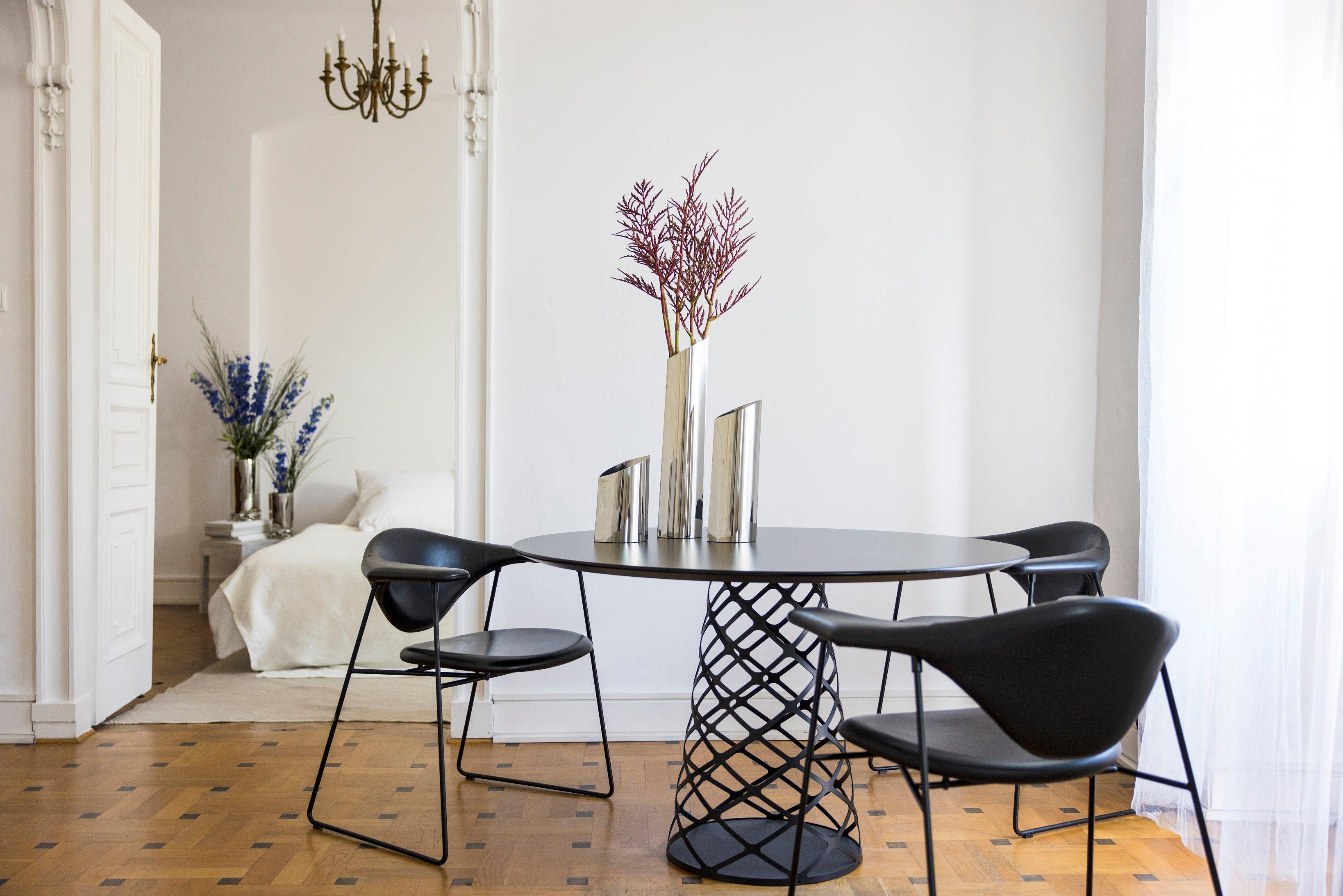 Wazon PAROVA inox Zieta Studio Eye on Design