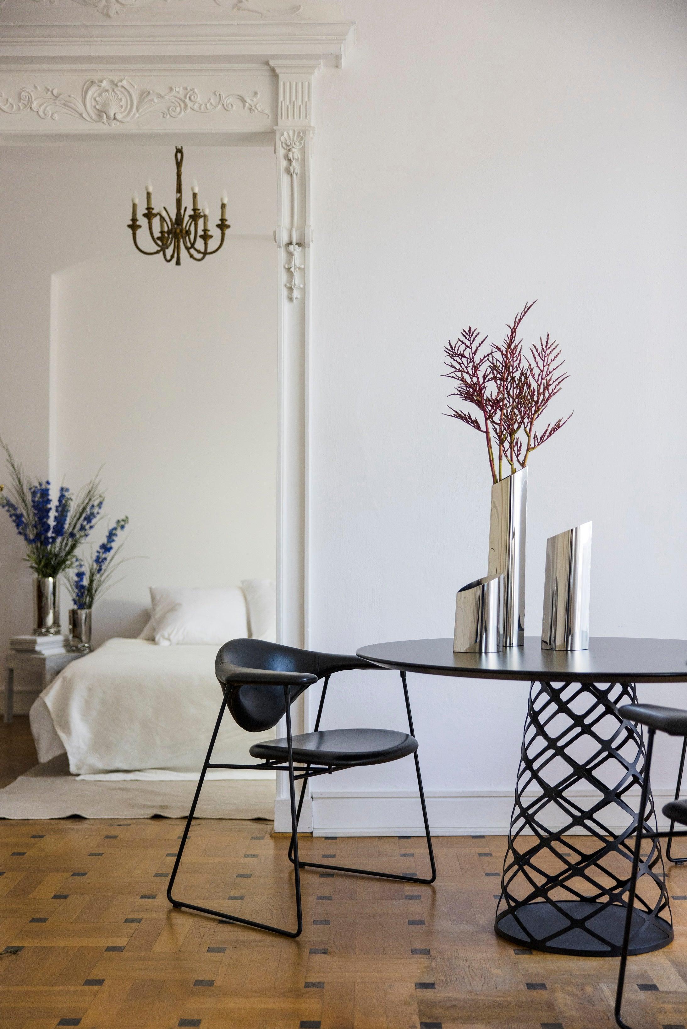 Wazon PAROVA inox Zieta Studio Eye on Design