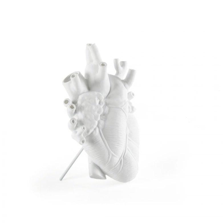 Wazon porcelanowy LOVE IN BLOOM biały Seletti Eye on Design