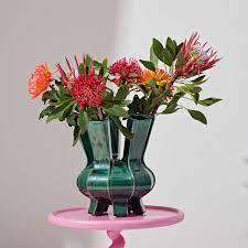 Wazon PUYI zielony Pols Potten Eye on Design