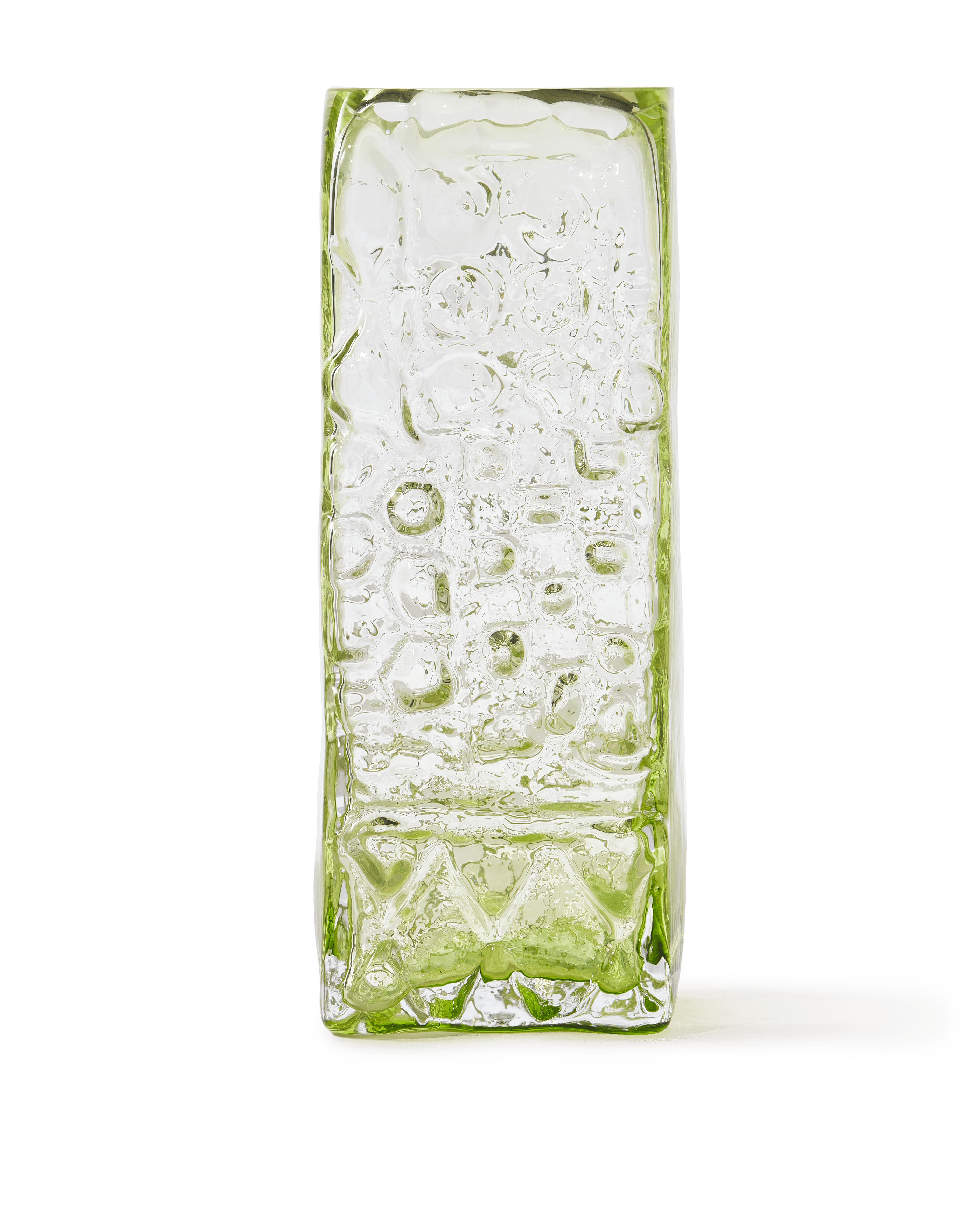 Wazon RELIEF limonkowy Pols Potten Eye on Design