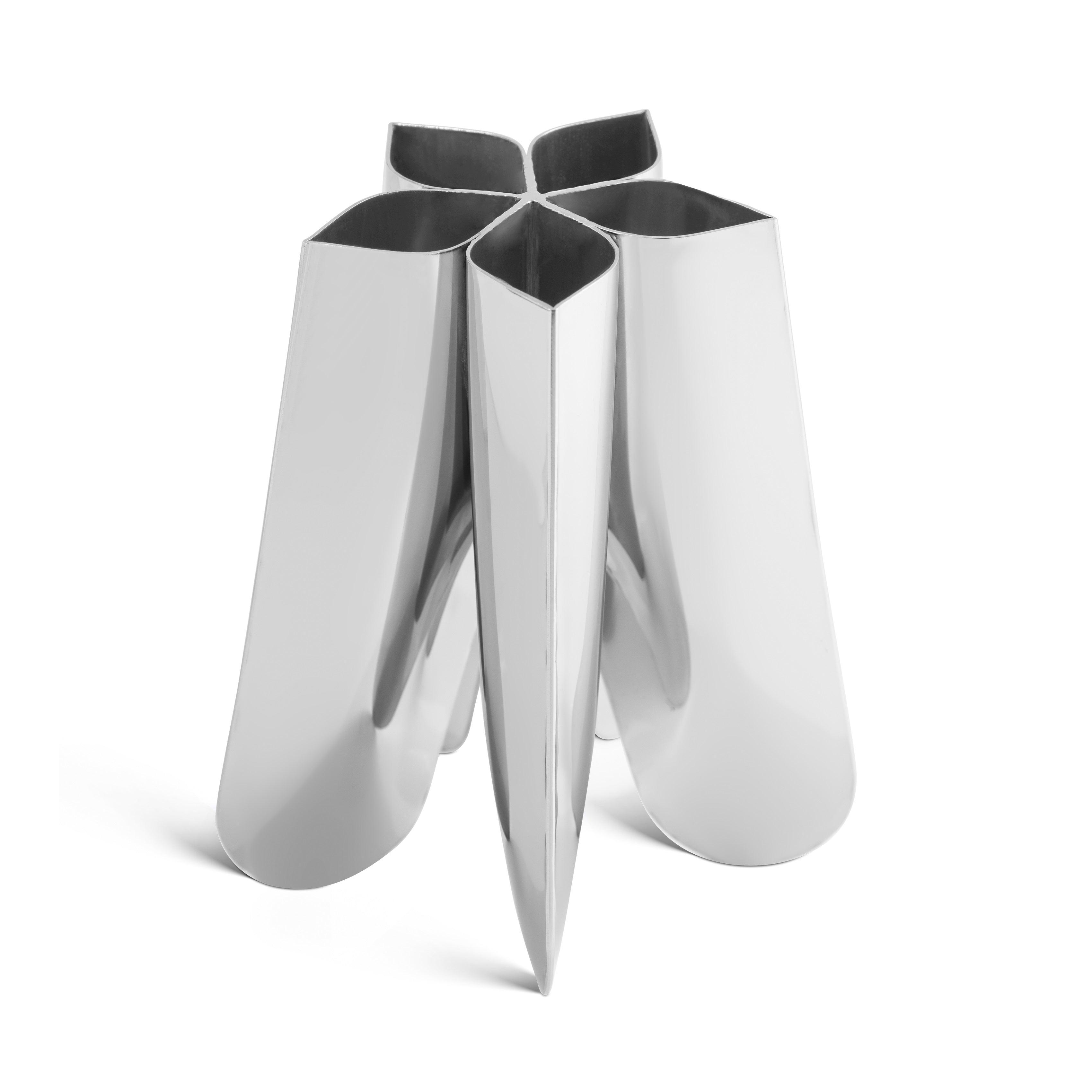 Wazon ROTATION inox Zieta Studio 15 cm Eye on Design