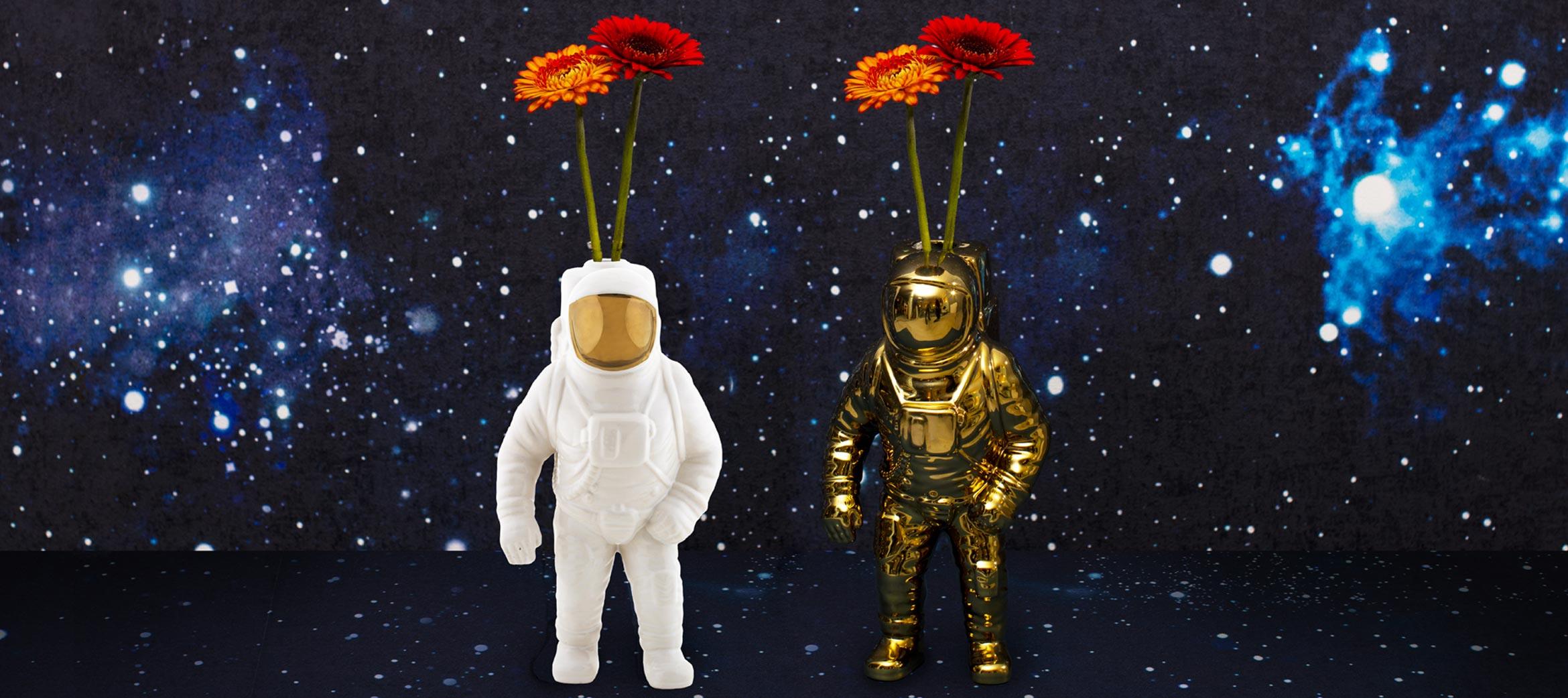 Wazon STARMAN złoty Seletti Eye on Design