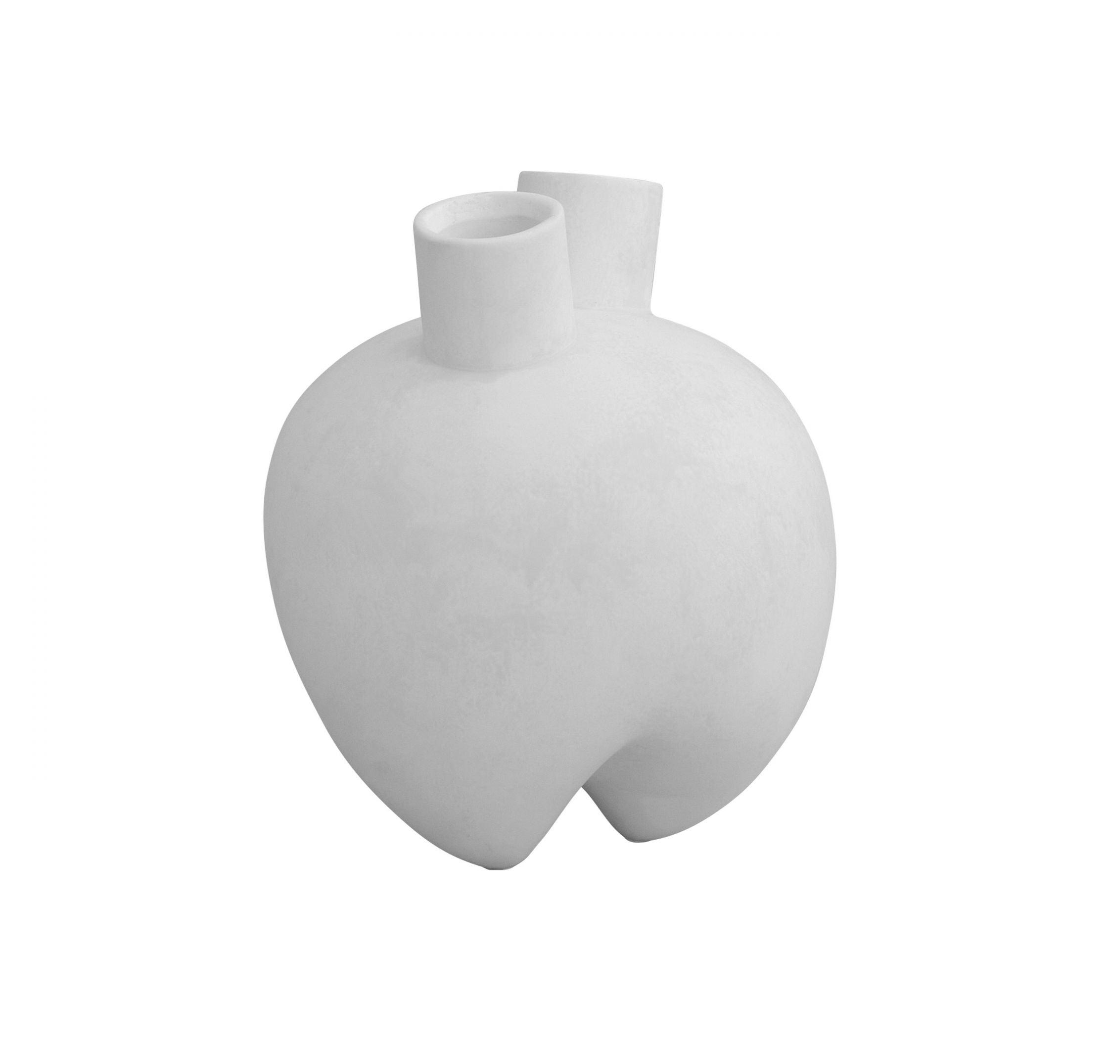 Wazon SUMO HORNS biały 101 Copenhagen Eye on Design