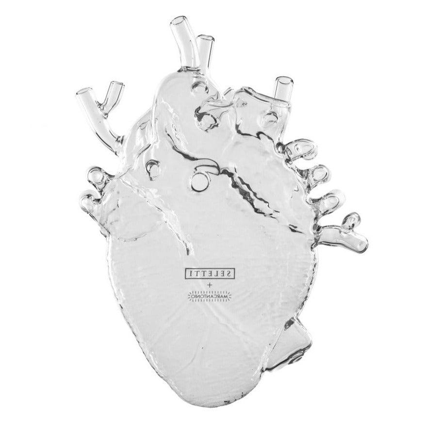 Wazon szklany LOVE IN BLOOM przezroczysty Seletti Eye on Design