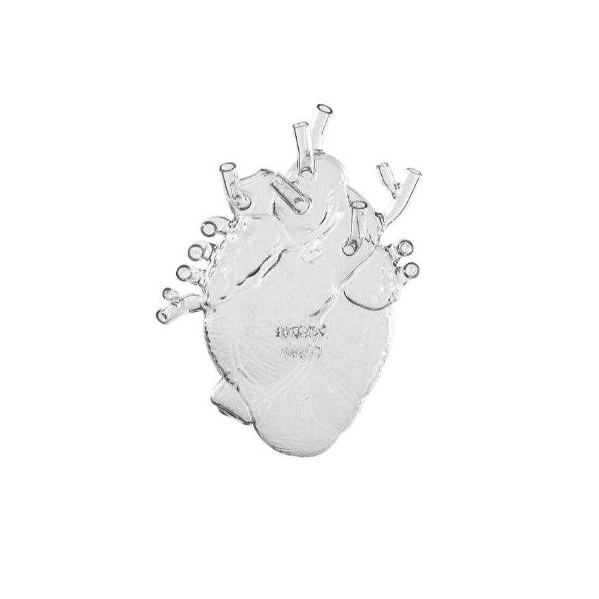 Wazon szklany LOVE IN BLOOM przezroczysty Seletti Eye on Design