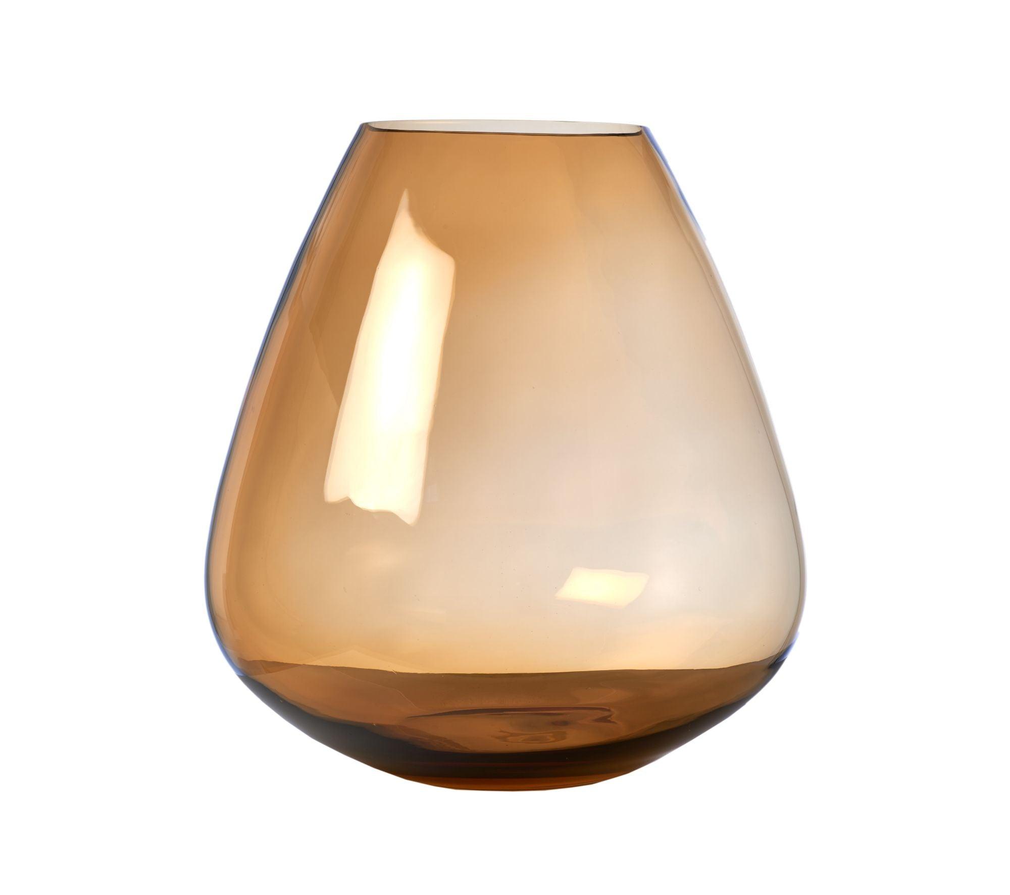 Wazon WHISKEY GLASS bursztynowy Pols Potten Eye on Design