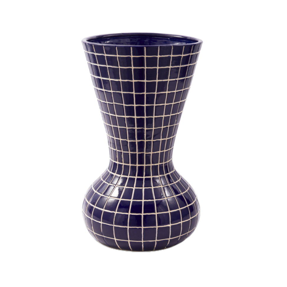 HAMAM dark blue vase