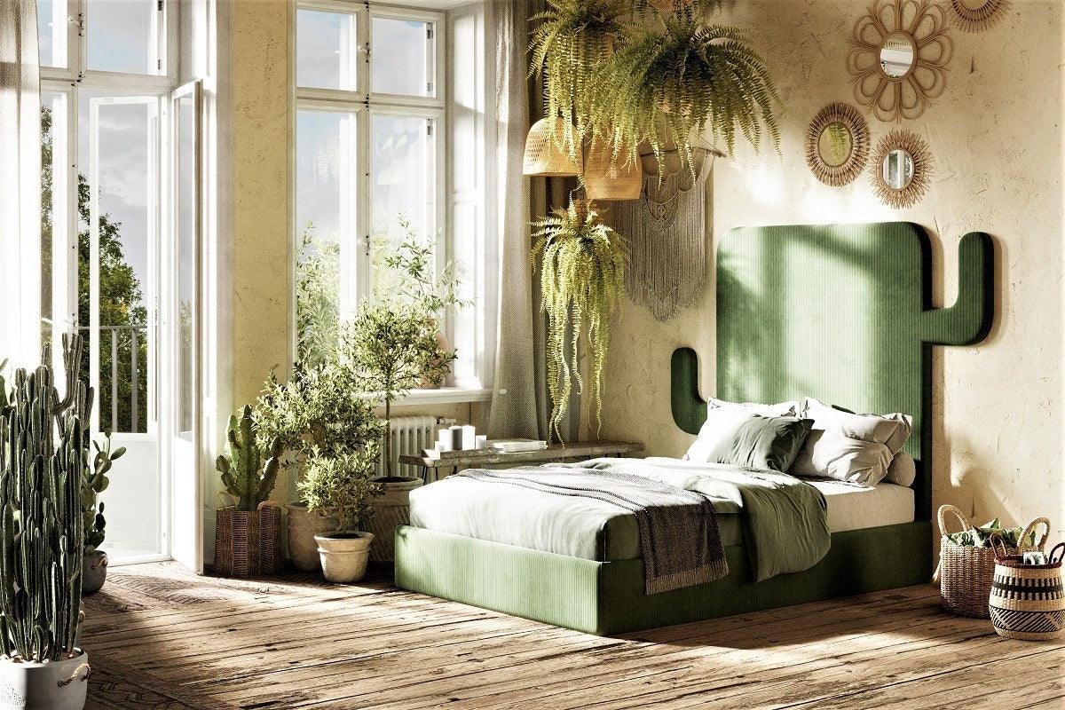 Wezgłowie CACTUS ciemnozielony Happy Barok Eye on Design