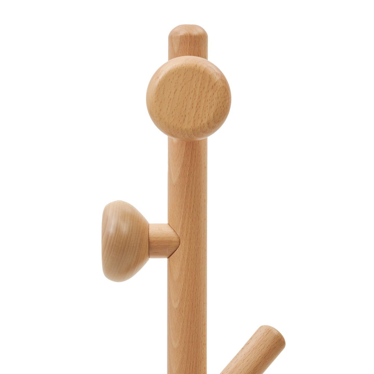 Wieszak NADUE lite drewno bukowe La Forma Eye on Design