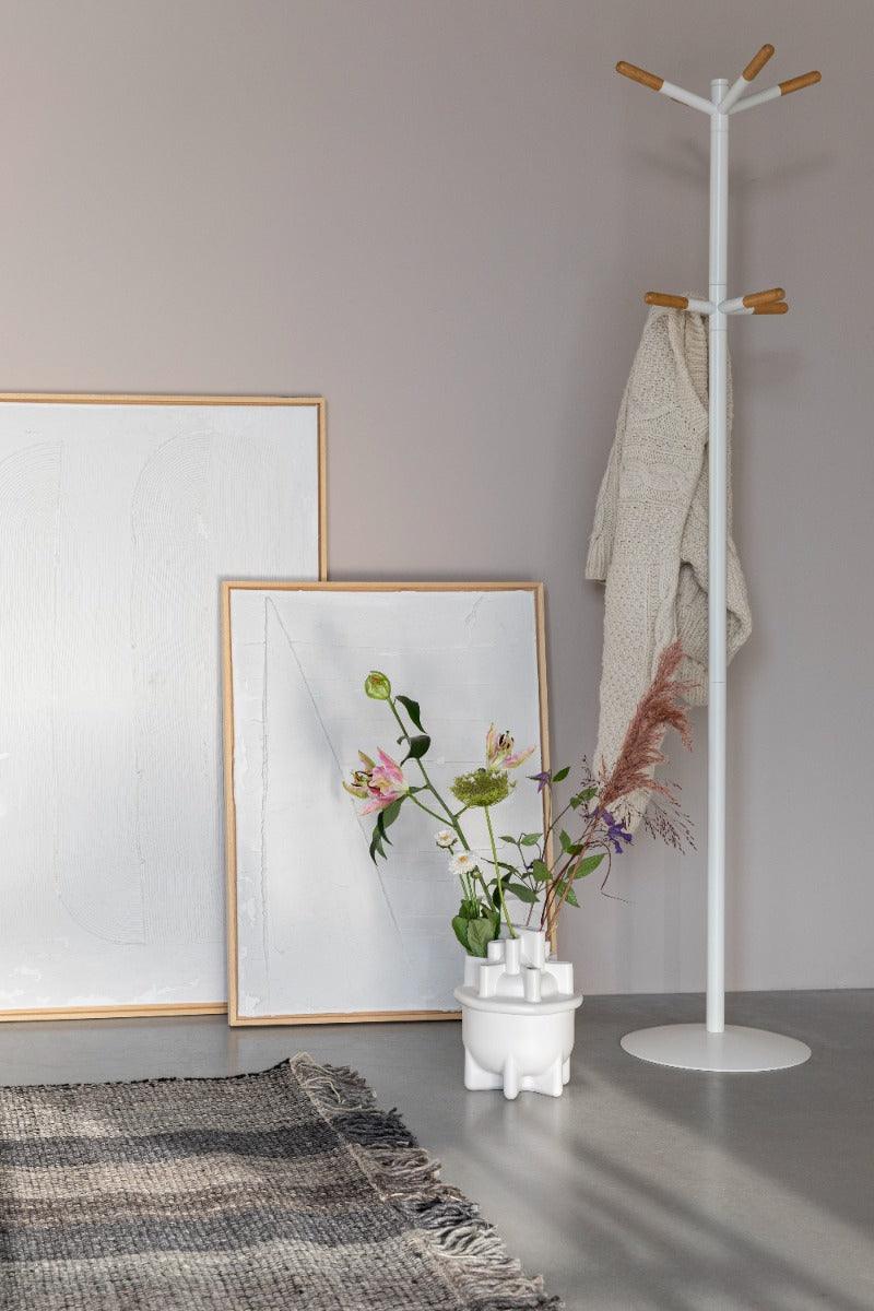 Wieszak WOODEN TIP biały Zuiver Eye on Design