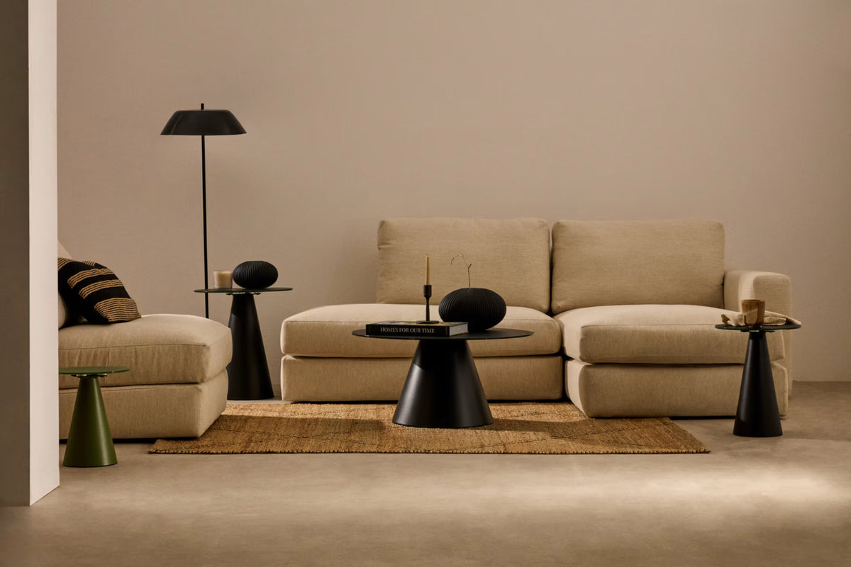 Ronde tafel WILSHIRE zwart