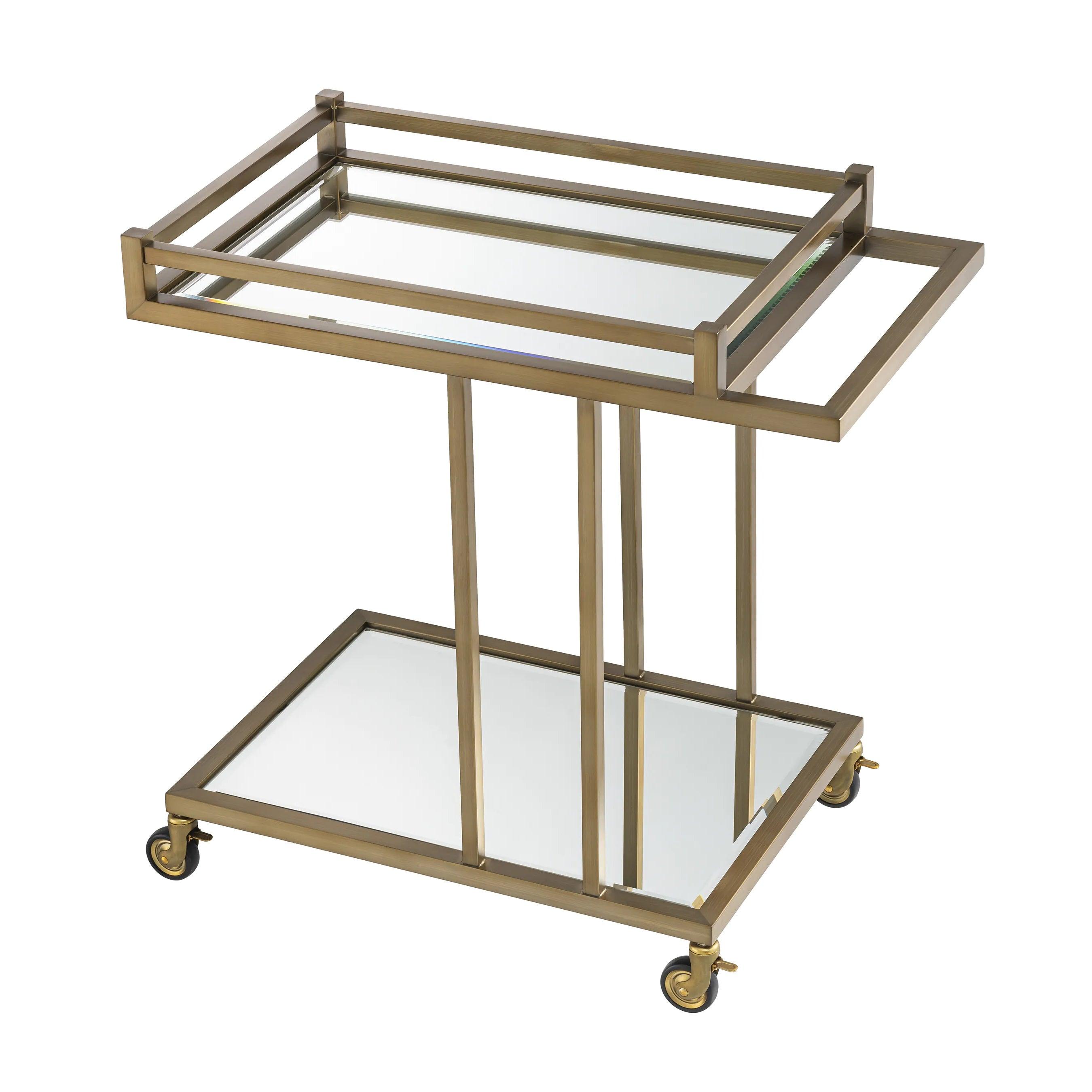Wózek barowy BEVERLY HILLS mosiężny Eichholtz Eye on Design
