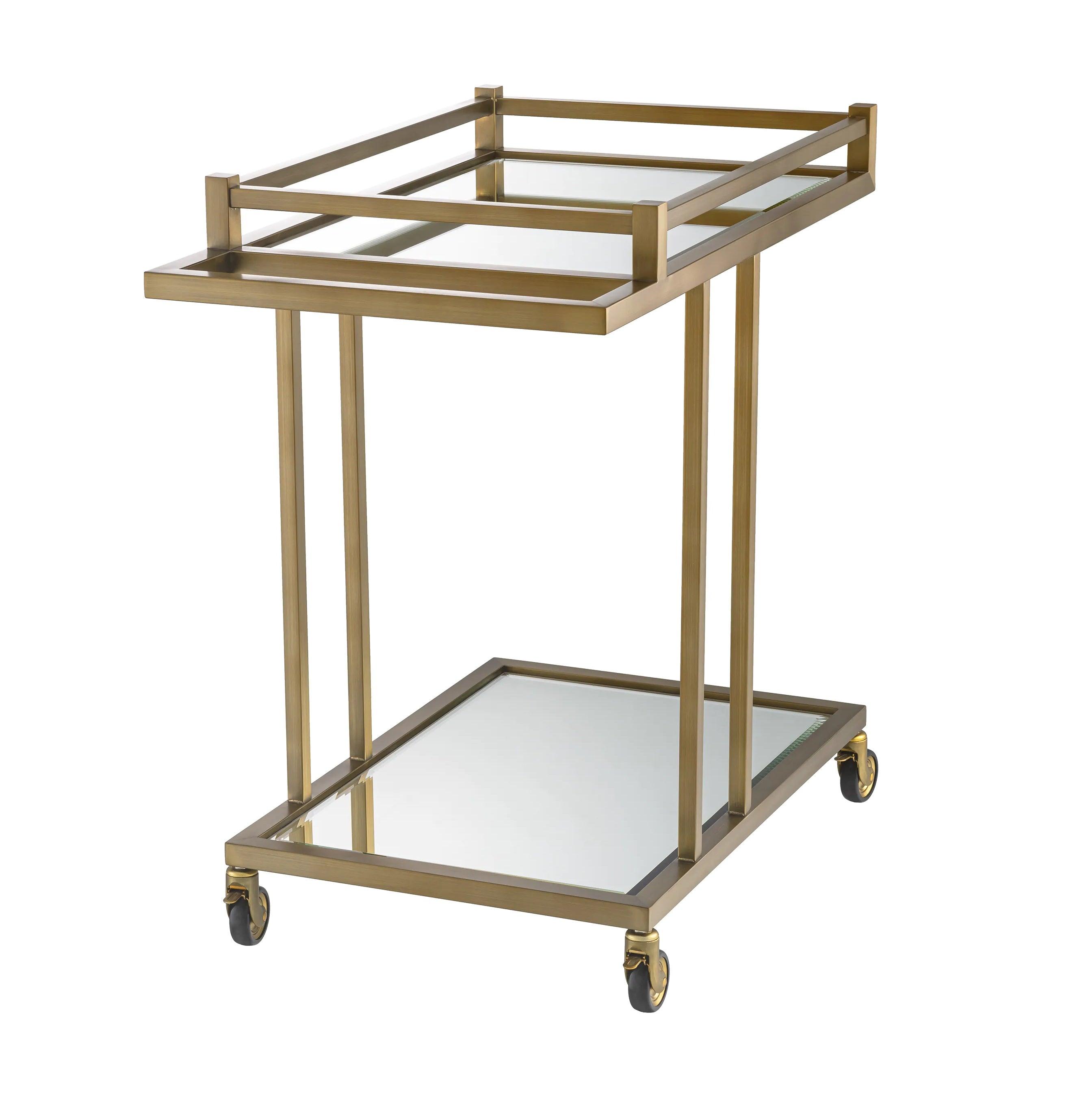 Wózek barowy BEVERLY HILLS mosiężny Eichholtz Eye on Design