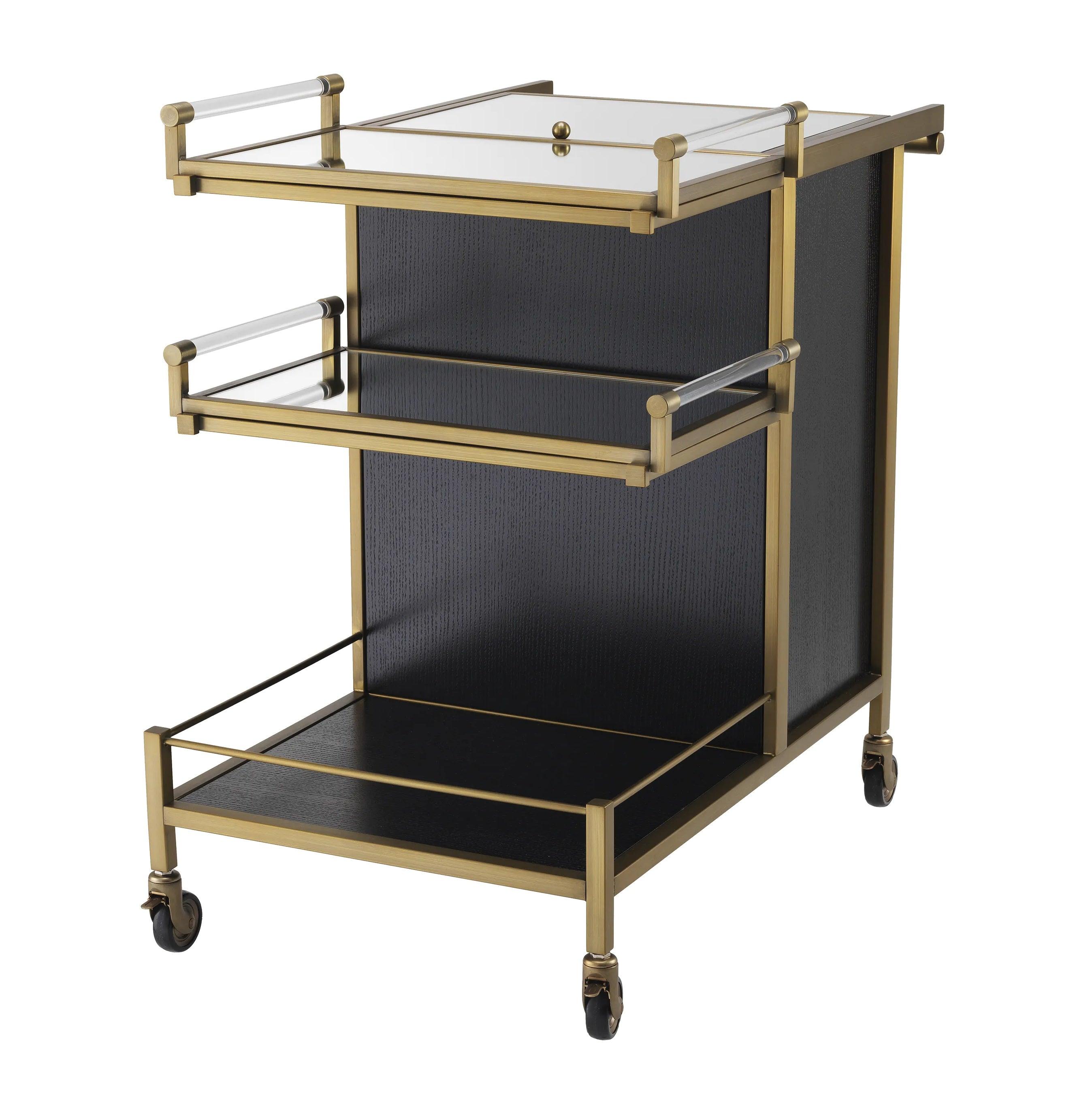 Wózek barowy EIFFEL mosiężny Eichholtz Eye on Design