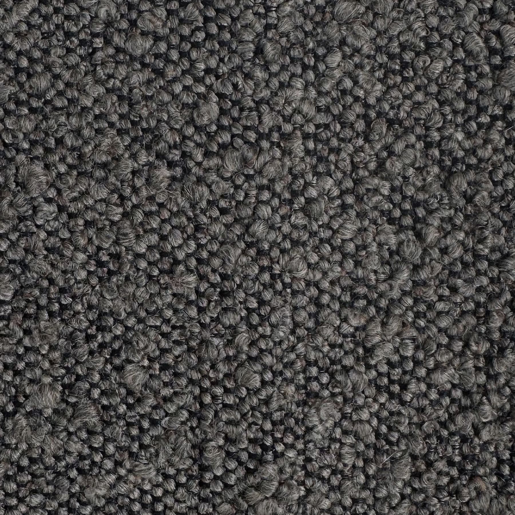 TOE armchair in gray-brown bouclé