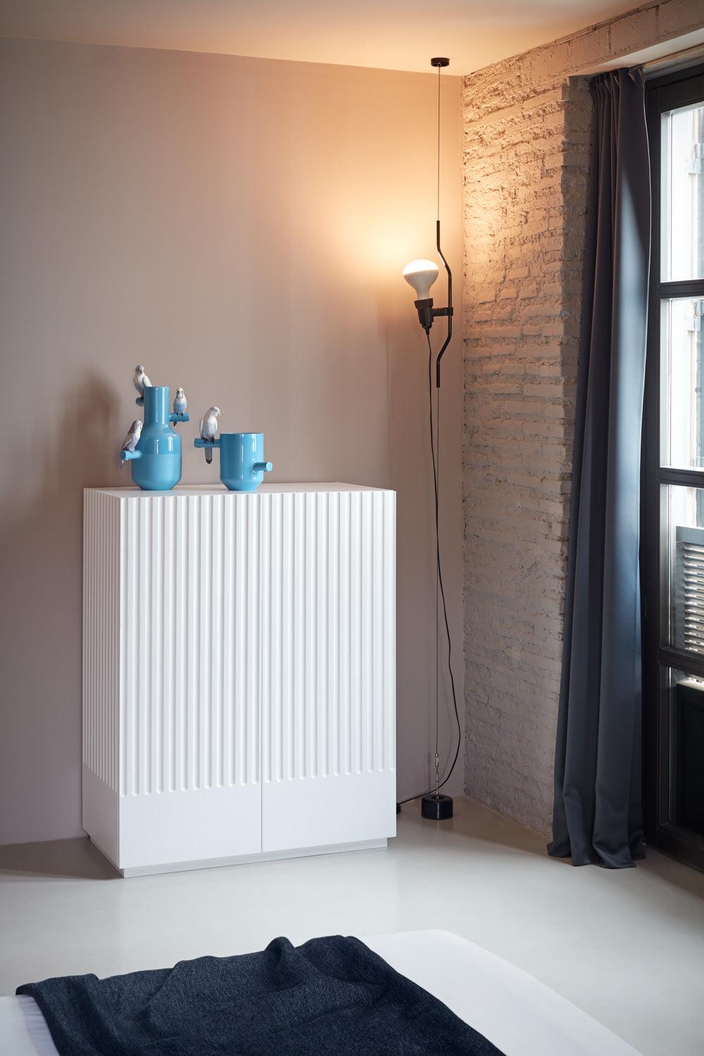 Wysoka komoda DORIC biały Teulat Eye on Design