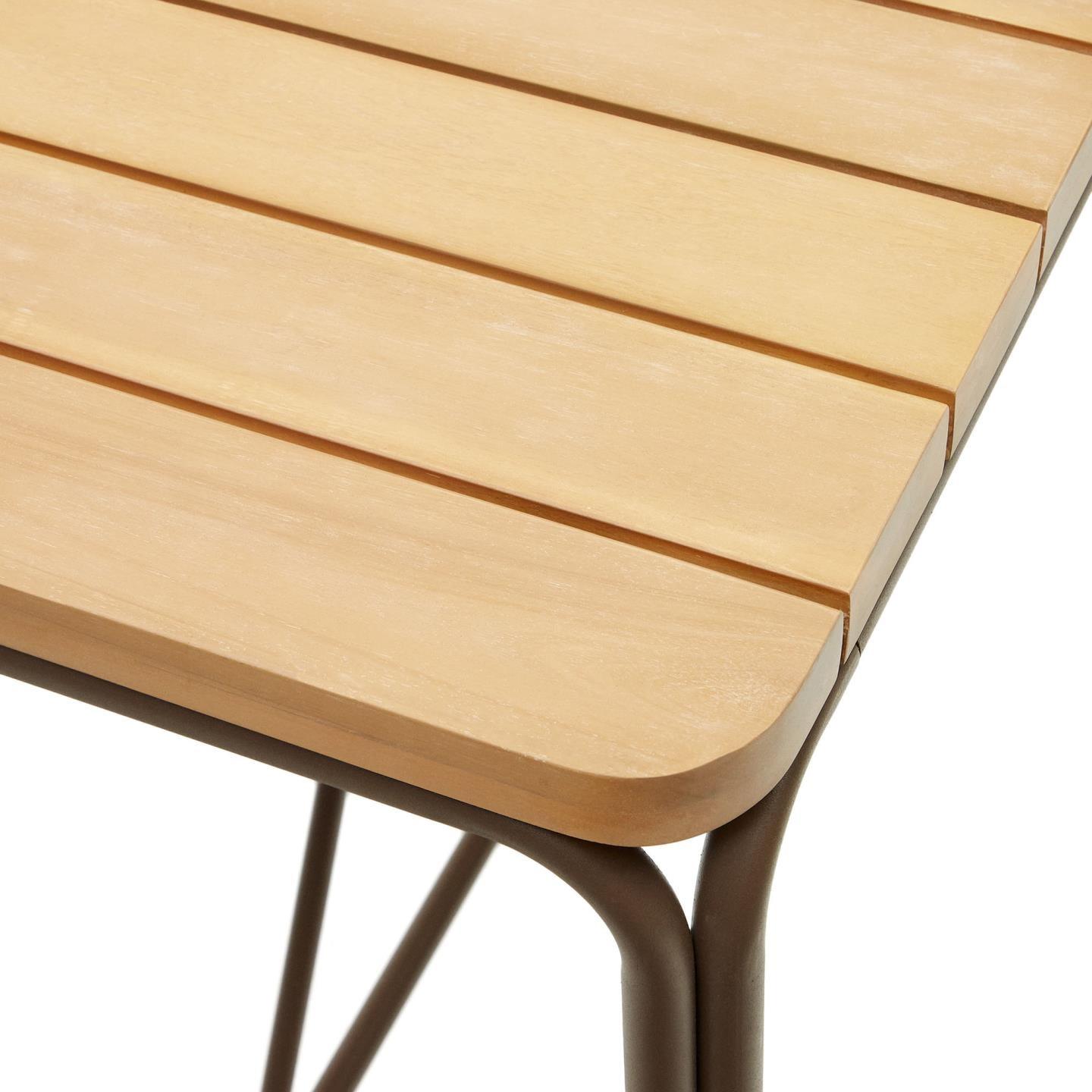 Wysoki stół ogrodowy SALGUER drewno akacjowe La Forma Eye on Design