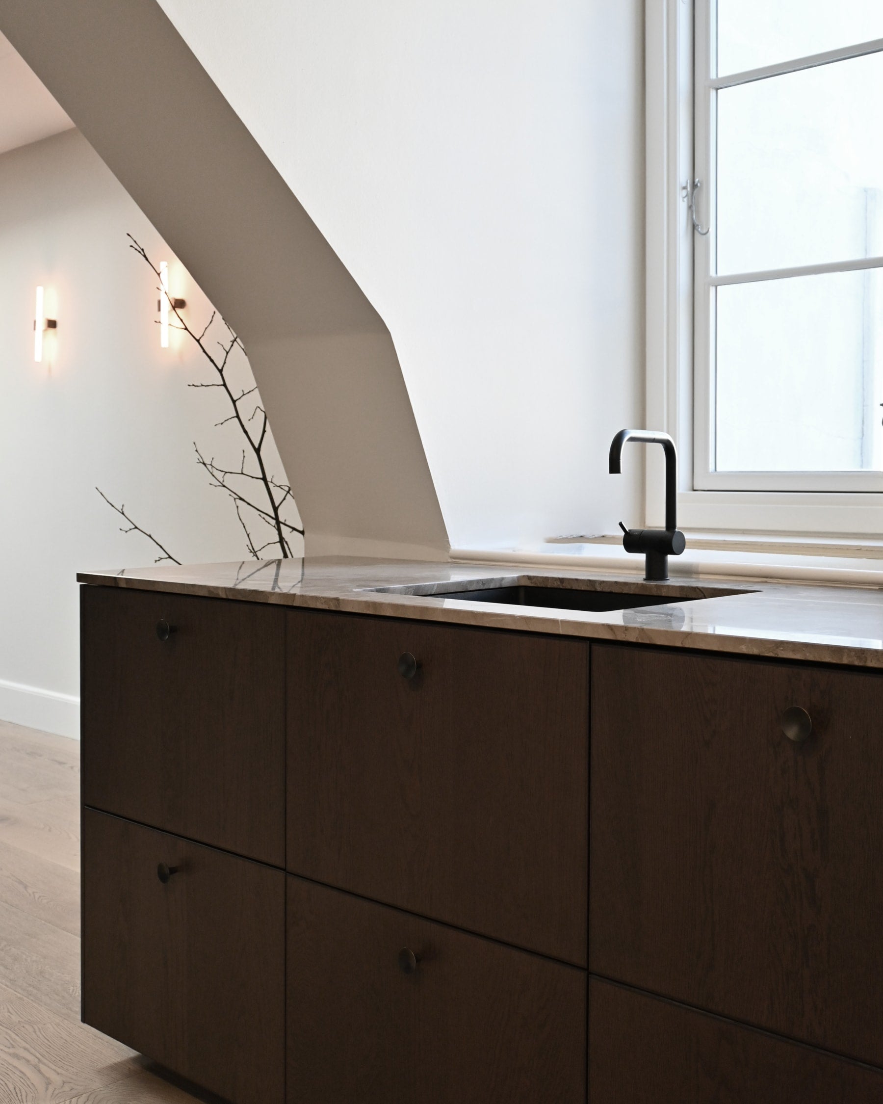 HIHAT metalen knoppen zwart-bruin