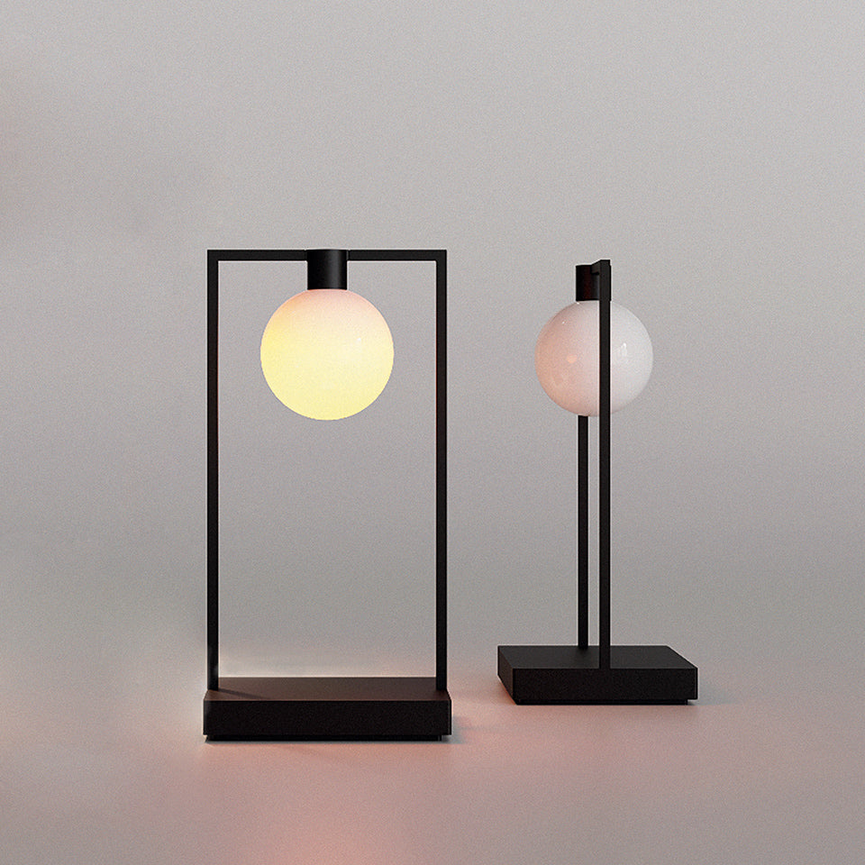 Portable Lamp CURIOSITY black