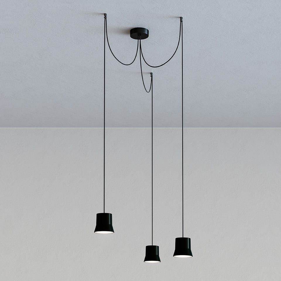 GIÒ LIGHT CLUSTER Black Pendant Lamp