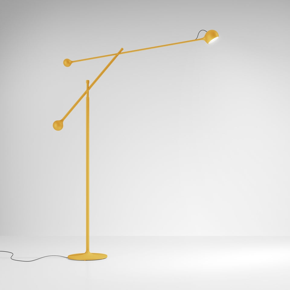 Stehlampe verstellbar IXA sonnengelb