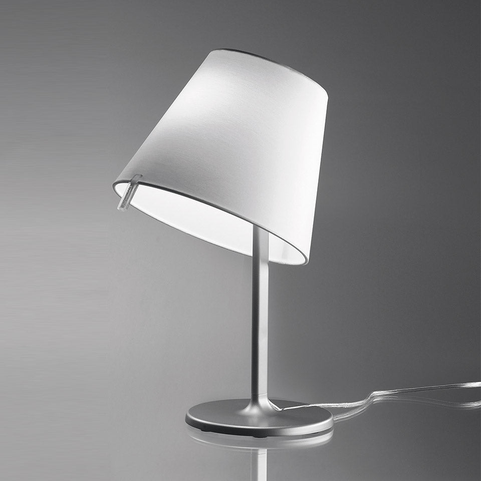 MELAMPO Table Lamp with Gray Base