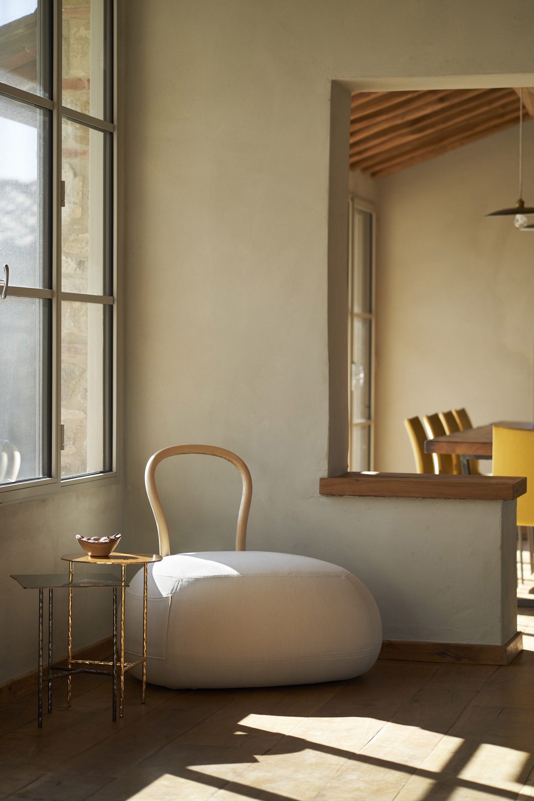 YUM YUM upholstered pouf