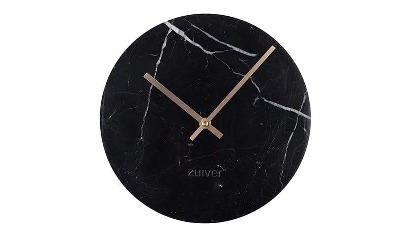 Zegar MARBLE TIME czarny Zuiver Eye on Design