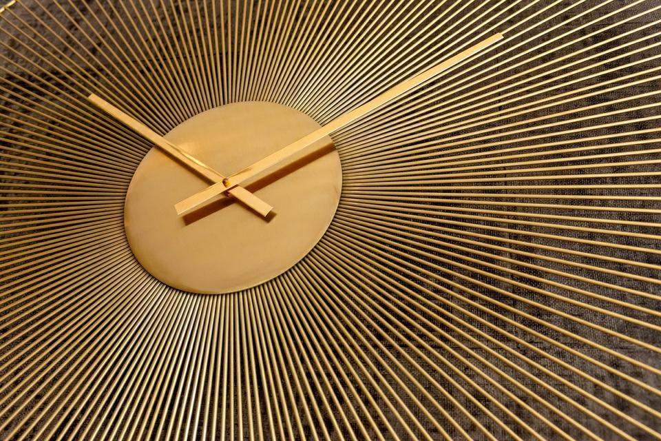 Zegar ścienny AUDREY złoty Richmond Interiors Eye on Design