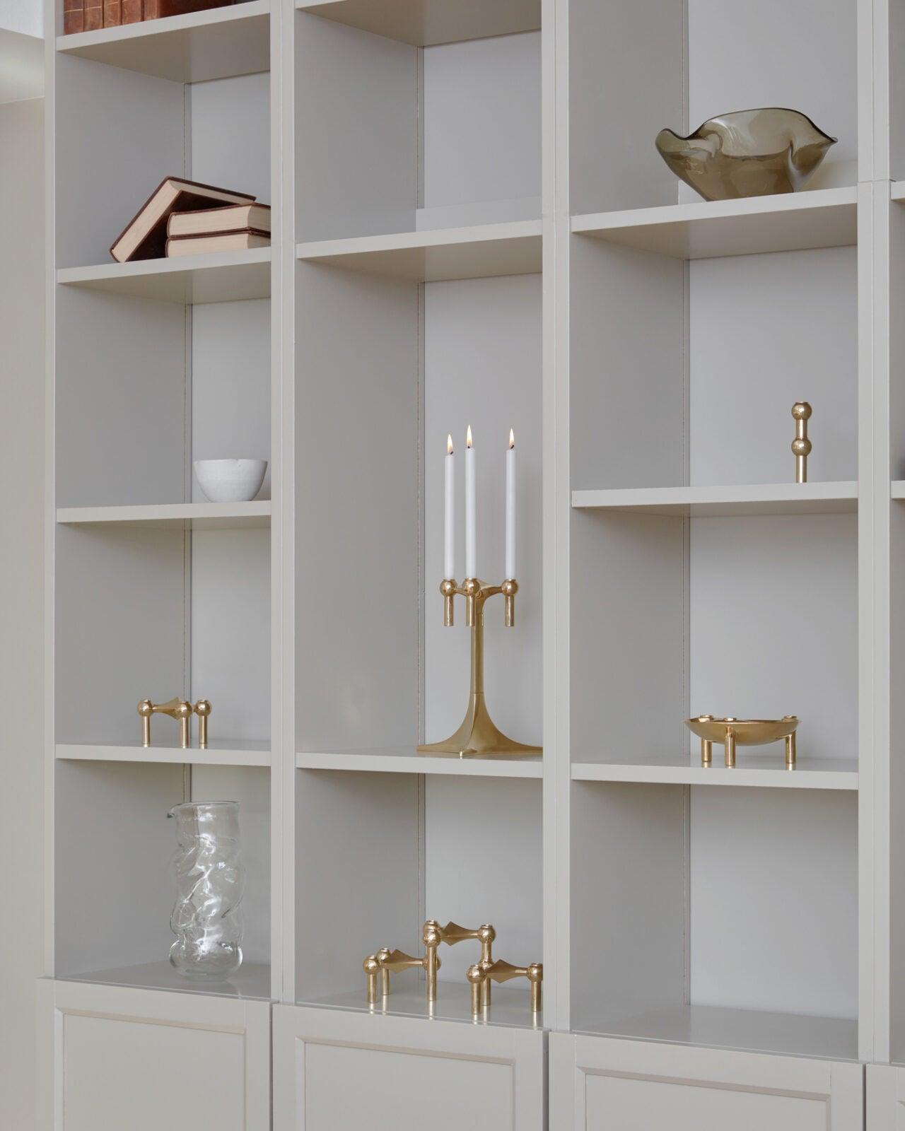 Zestaw 12 świeczek STOFF NAGEL biały Stoff Nagel Eye on Design