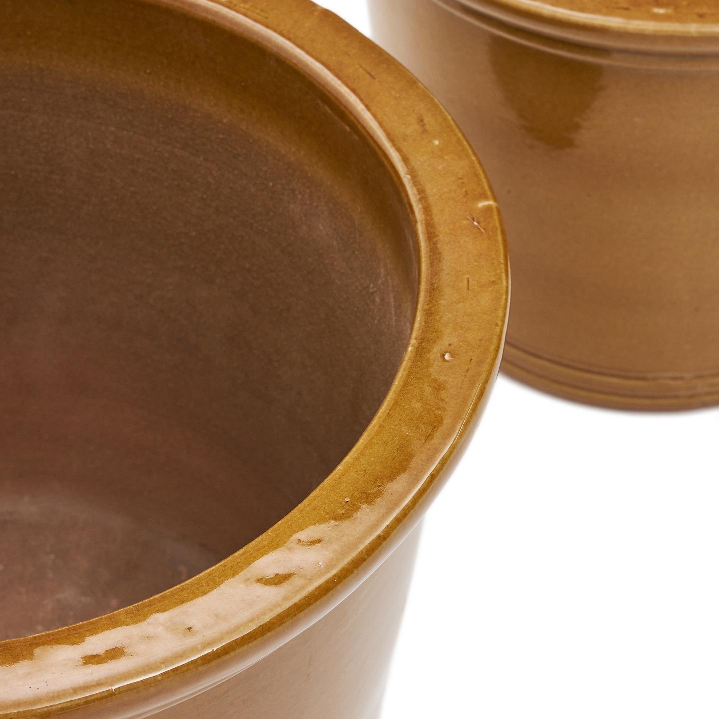 Zestaw donic PRESILI musztardowy La Forma Eye on Design