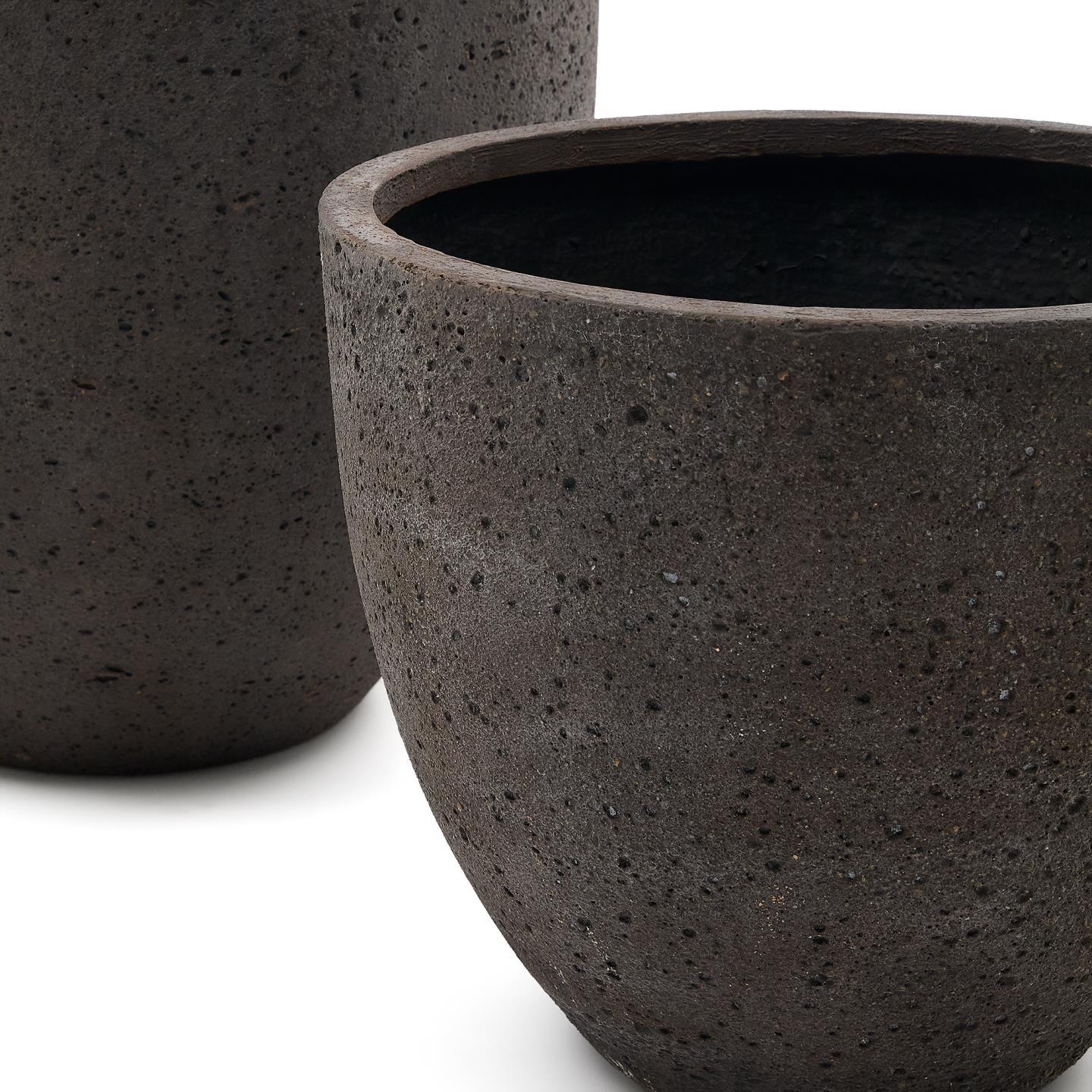 Zestaw donic SERILI ciemnoszary cement La Forma Eye on Design