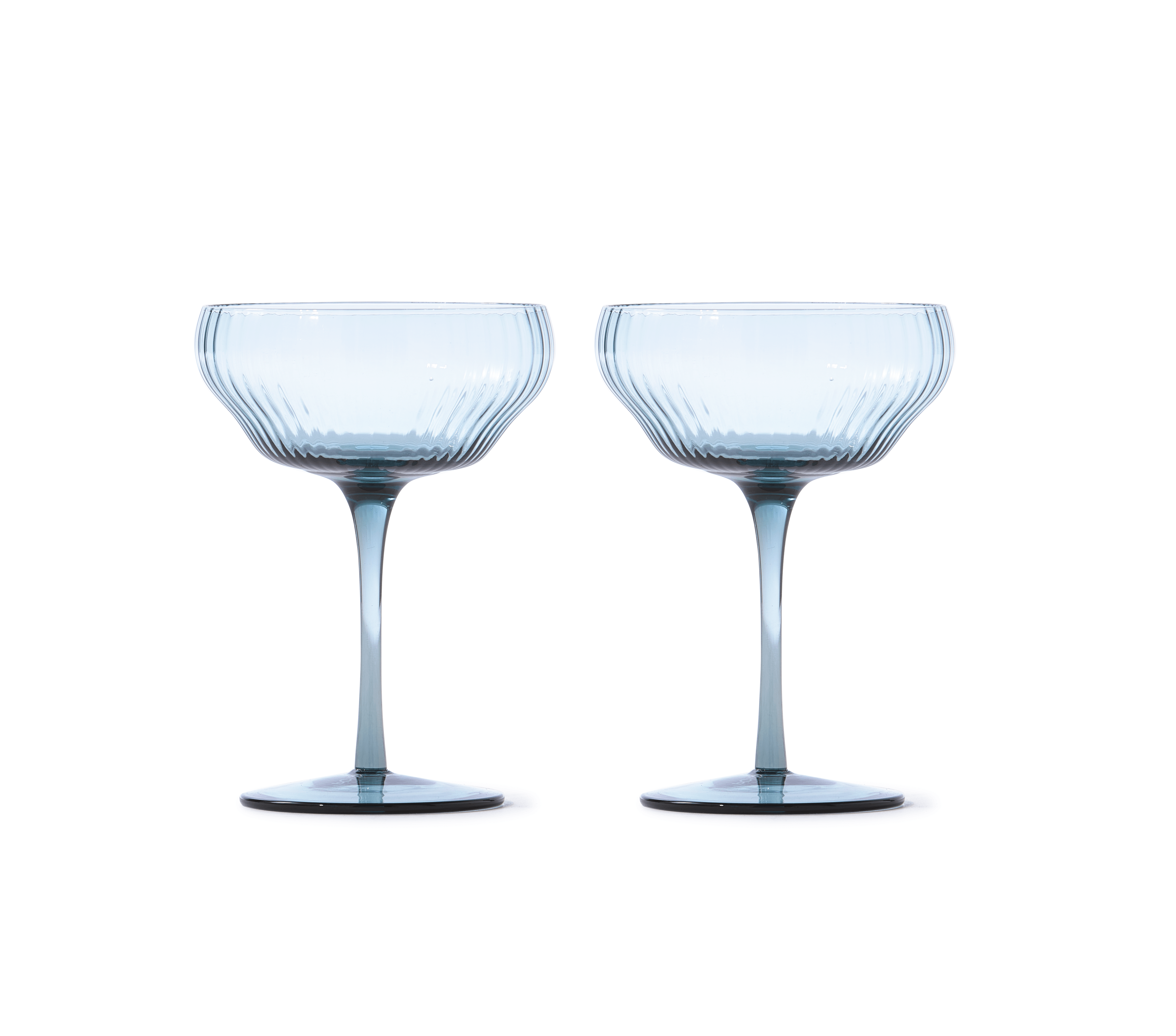 Zestaw kieliszków PUM błękitny Pols Potten Eye on Design