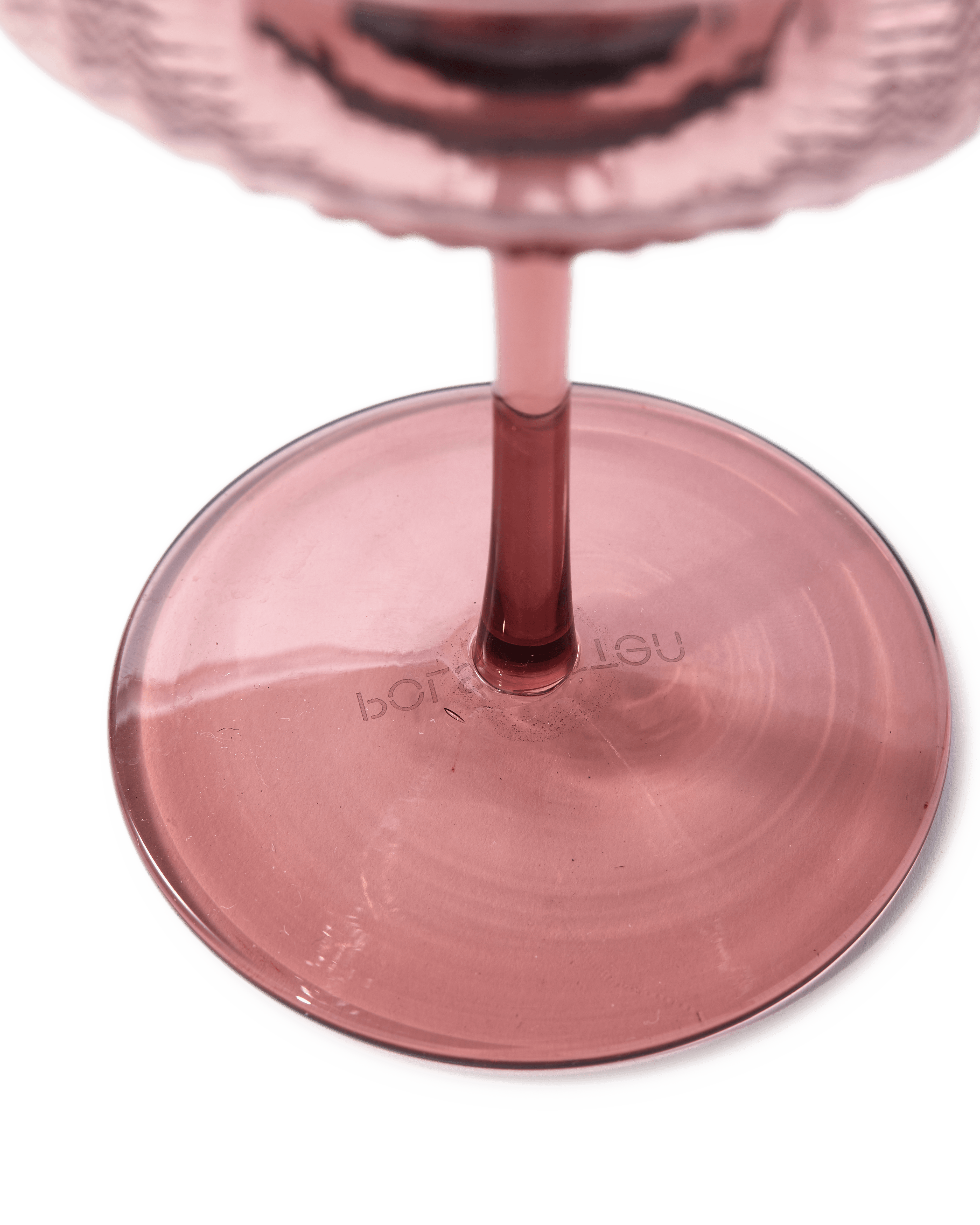 Zestaw kieliszków PUM śliwkowy fiolet Pols Potten Eye on Design