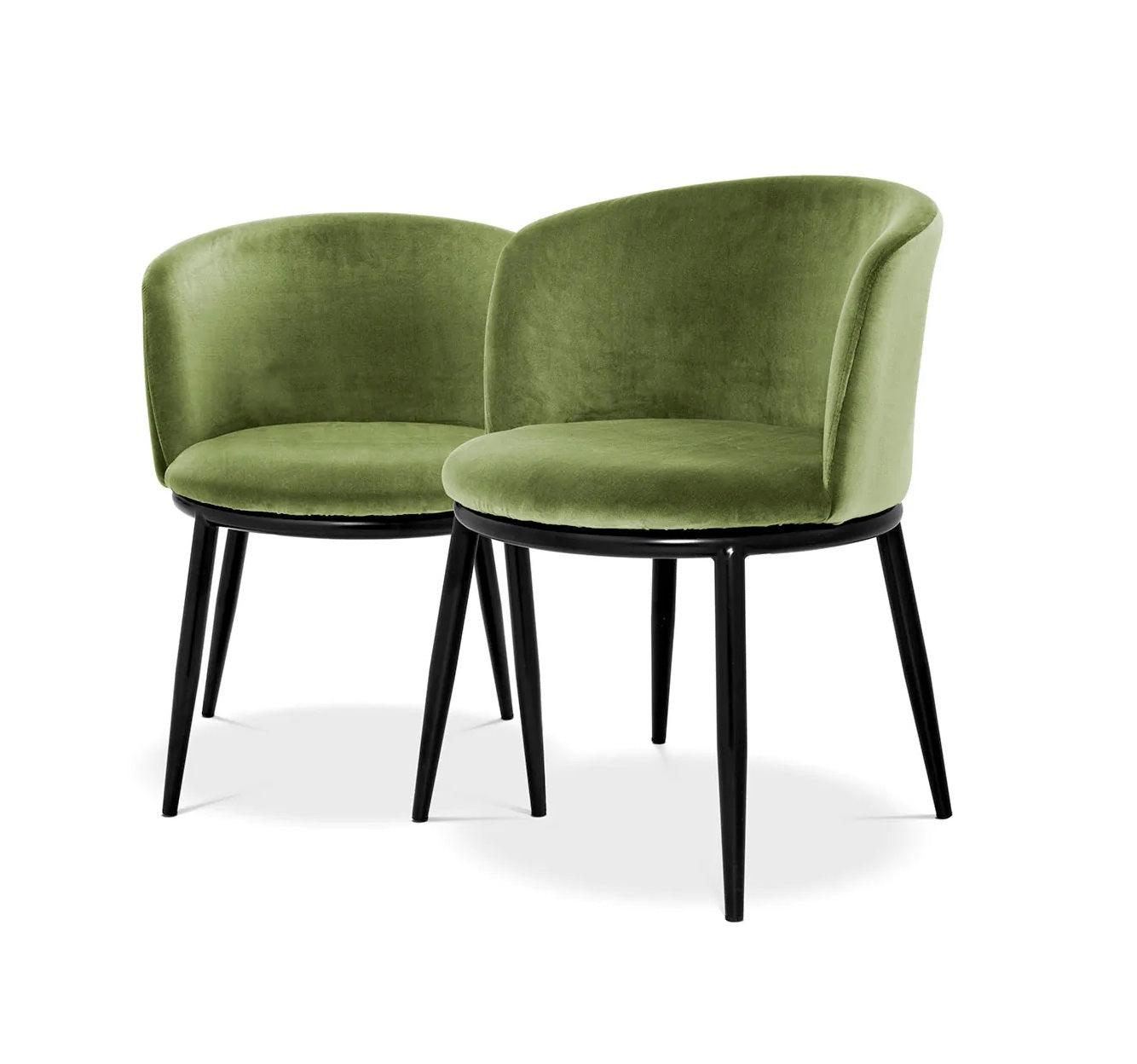 Zestaw krzeseł FILMORE jasnozielony Eichholtz Eye on Design