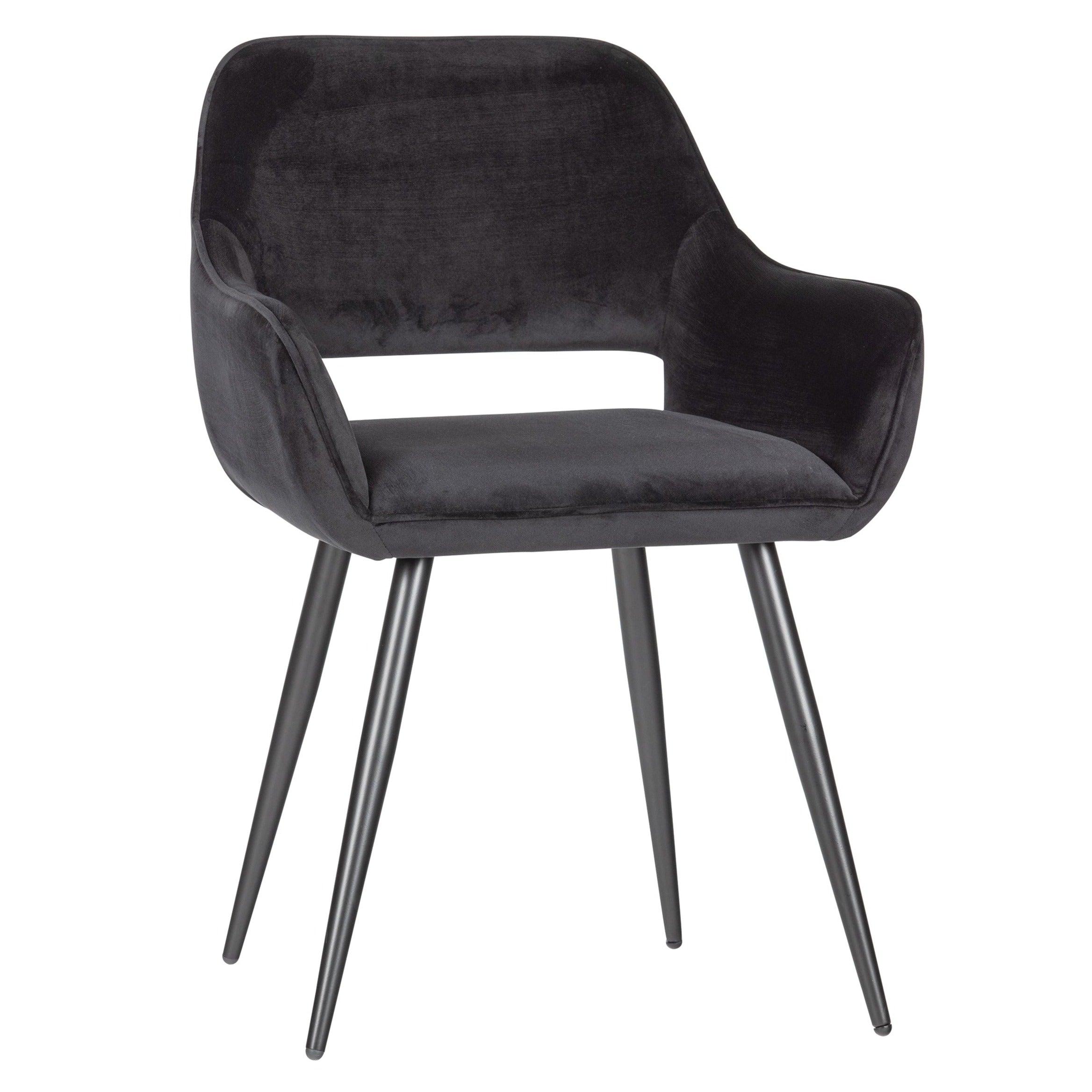 Zestaw krzeseł JELLE czarny Woood Eye on Design