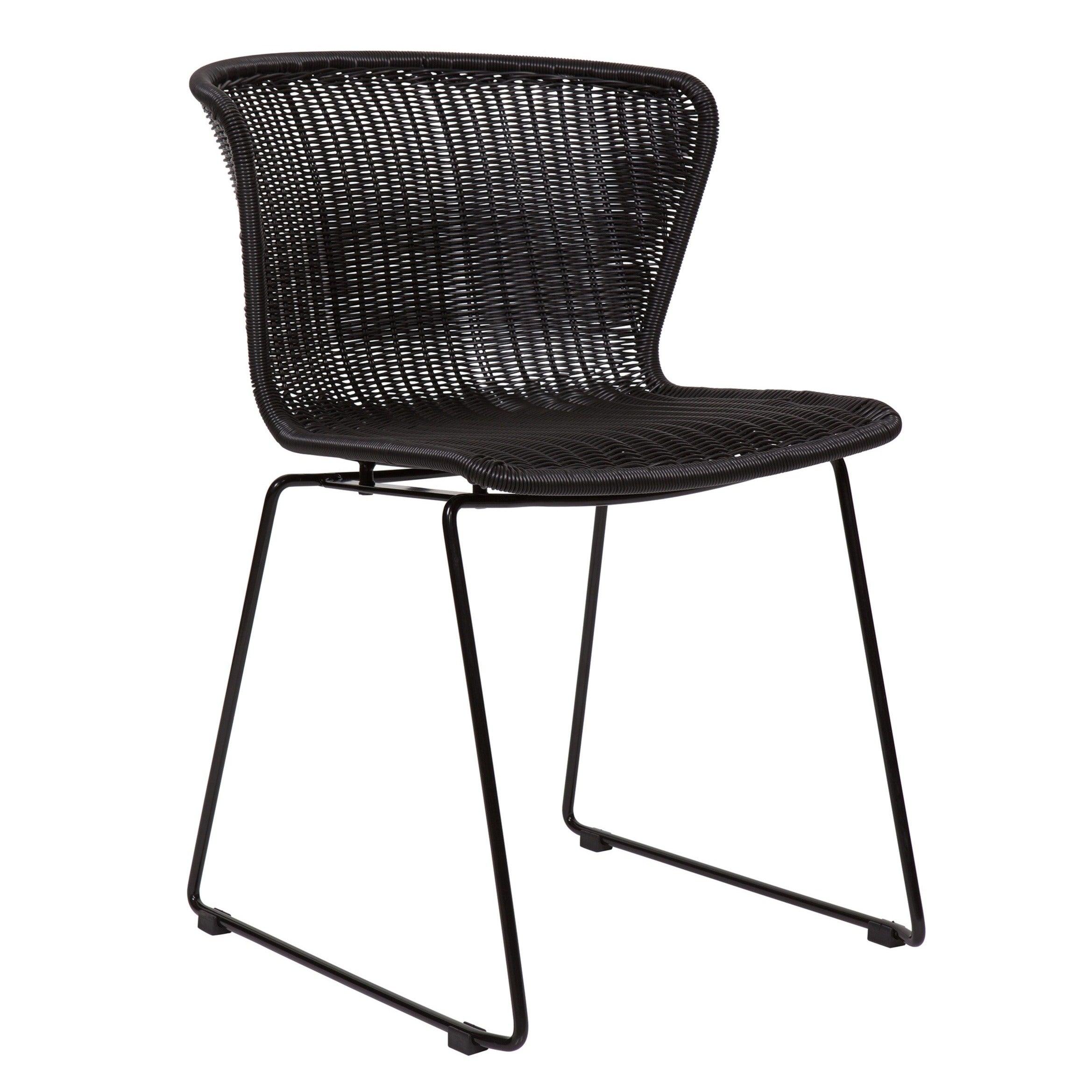 Zestaw krzeseł WINGS czarny Woood Eye on Design