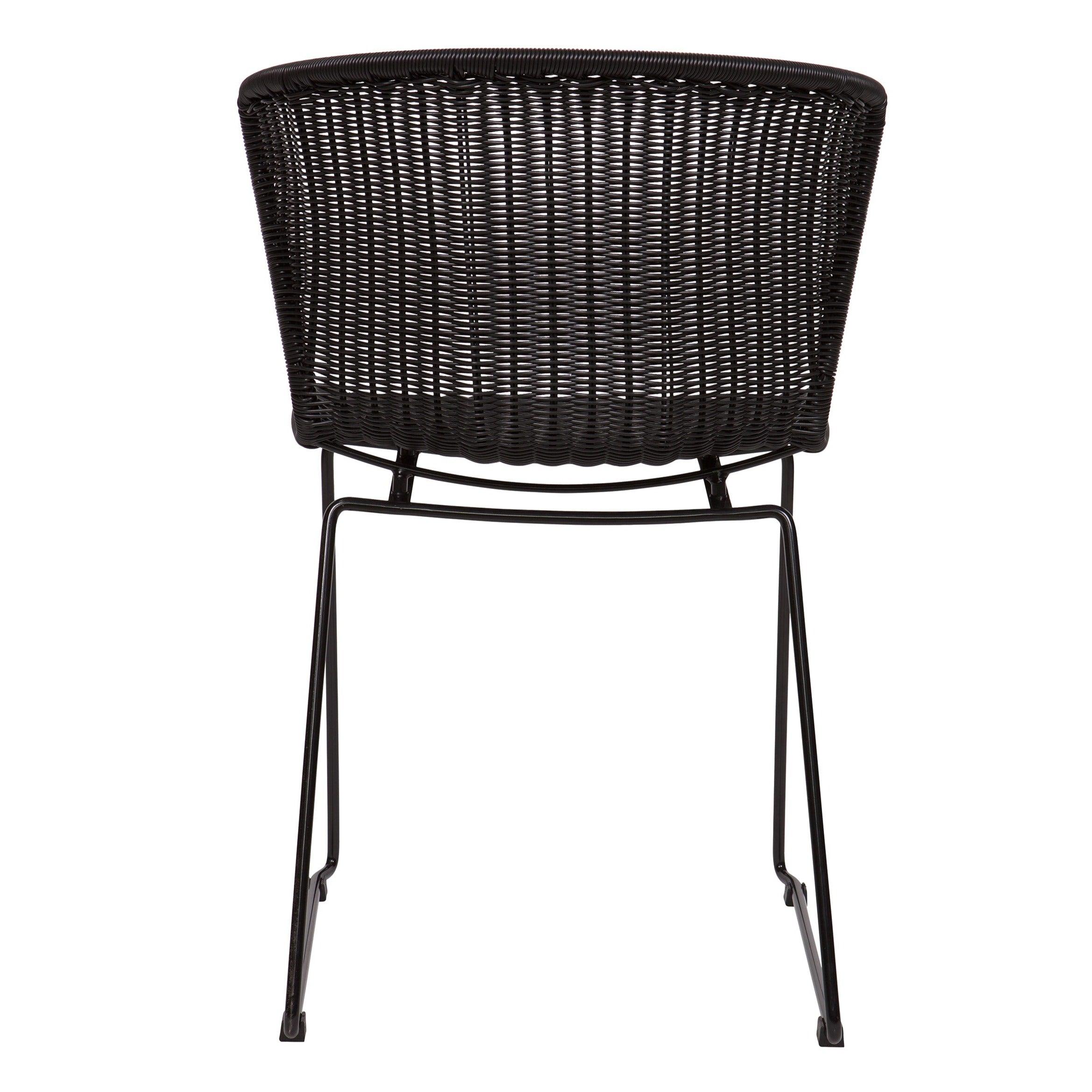 Zestaw krzeseł WINGS czarny Woood Eye on Design