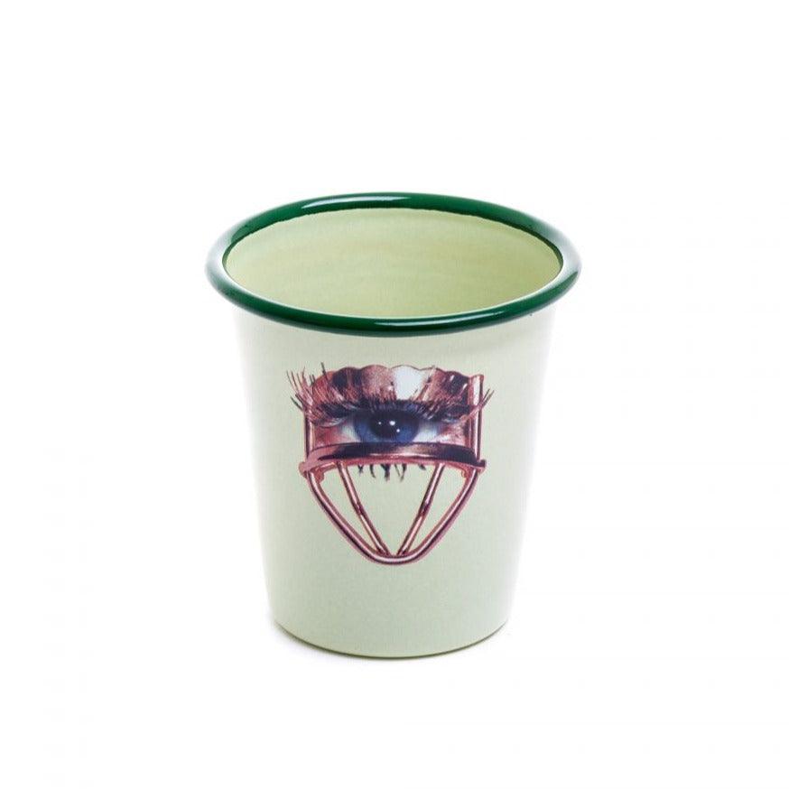 Zestaw kubków TOILETPAPER emaliowanych Seletti Eye on Design