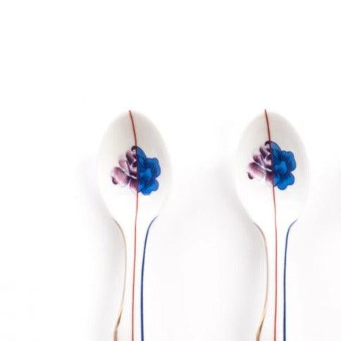 Zestaw łyżek do kawy HYBRID ARMILLA porcelanowy Seletti Eye on Design