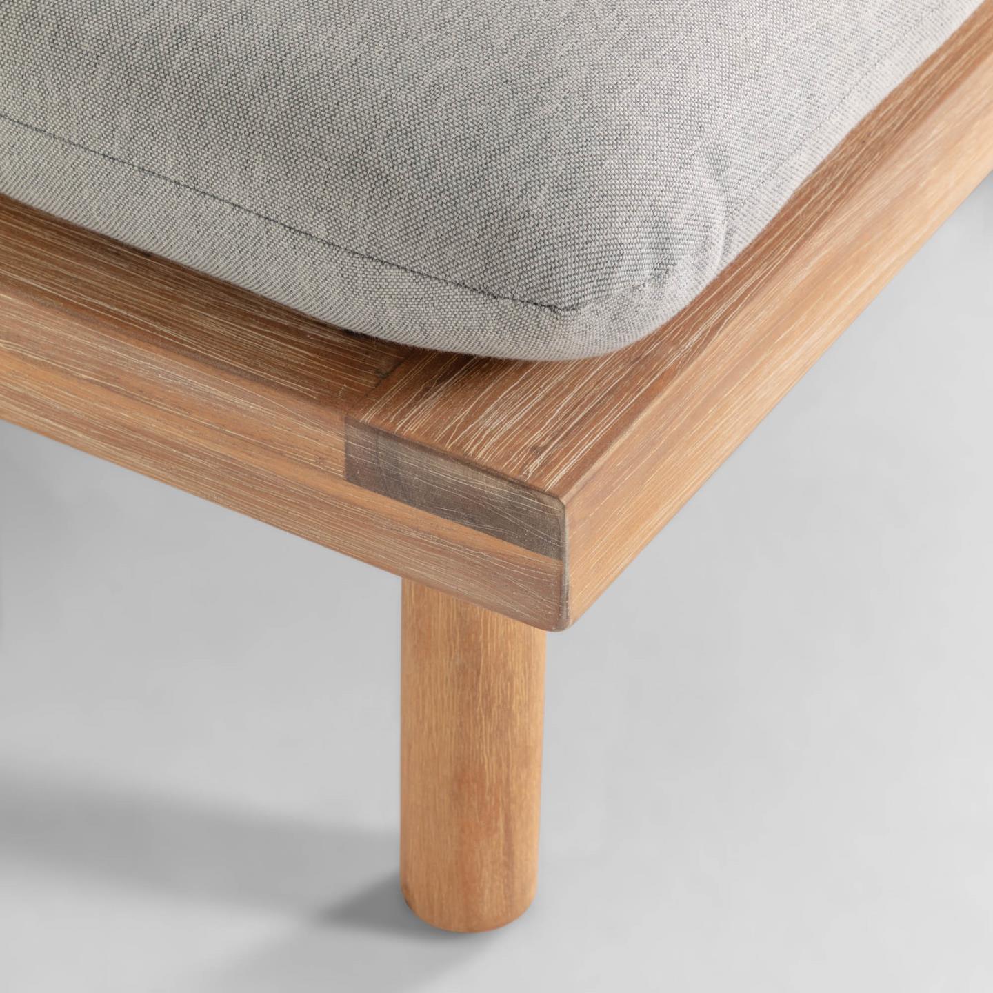 Zestaw mebli ogrodowych 4-osobowy VIRDIS szary La Forma Eye on Design