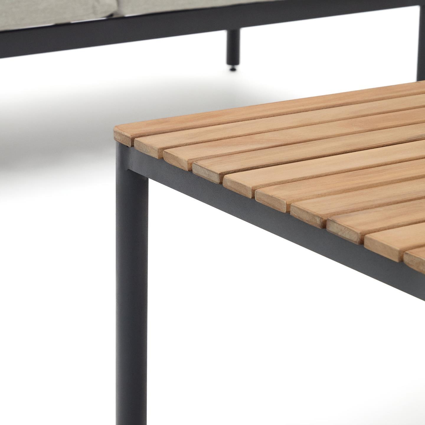 Zestaw mebli ogrodowych AIGUAFREDA szary La Forma Eye on Design