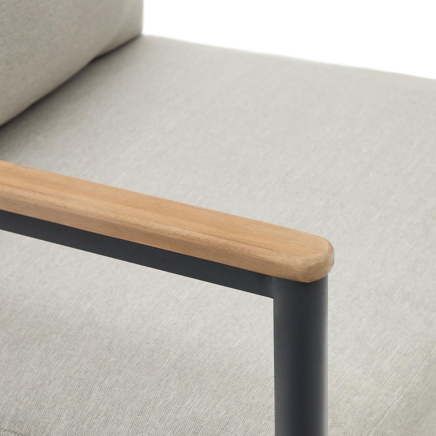 Zestaw mebli ogrodowych AIGUAFREDA szary La Forma Eye on Design