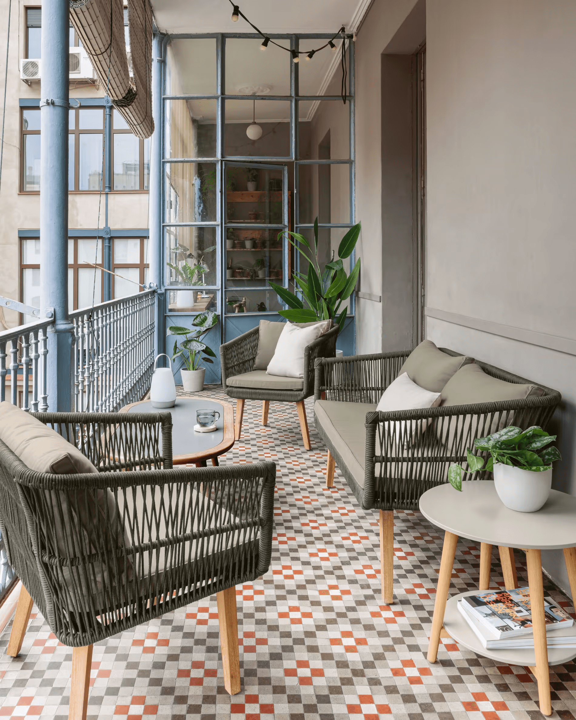 Zestaw mebli ogrodowych INTI zielony La Forma Eye on Design