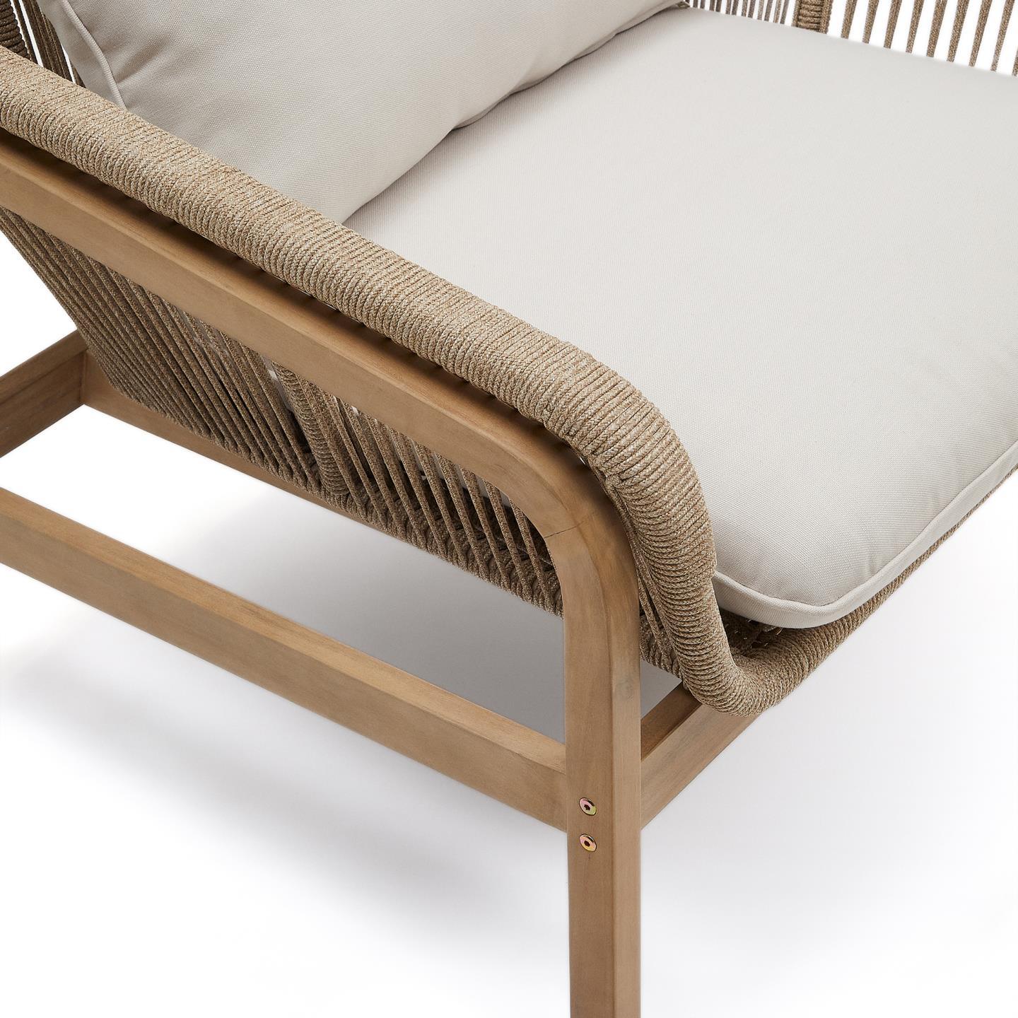 Zestaw mebli ogrodowych VELLANA lite drewno akacjowe La Forma Eye on Design