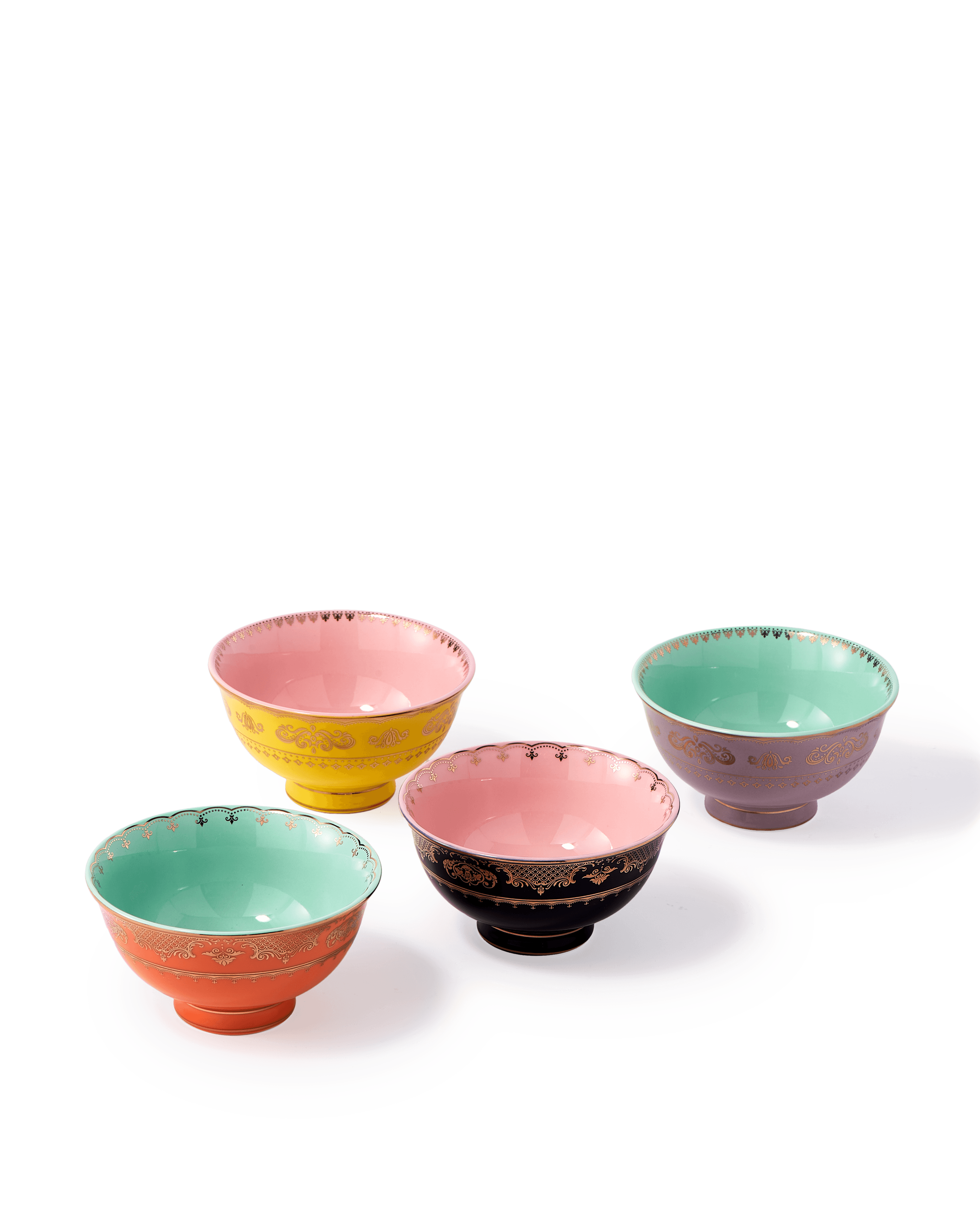 Zestaw misek GRANDPA kolorowy Pols Potten Eye on Design