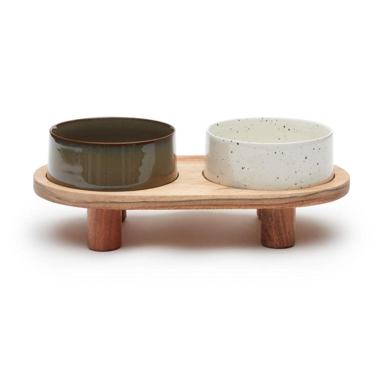 Zestaw misek zwierzęcych DUMBI ceramiczny La Forma Tak Eye on Design