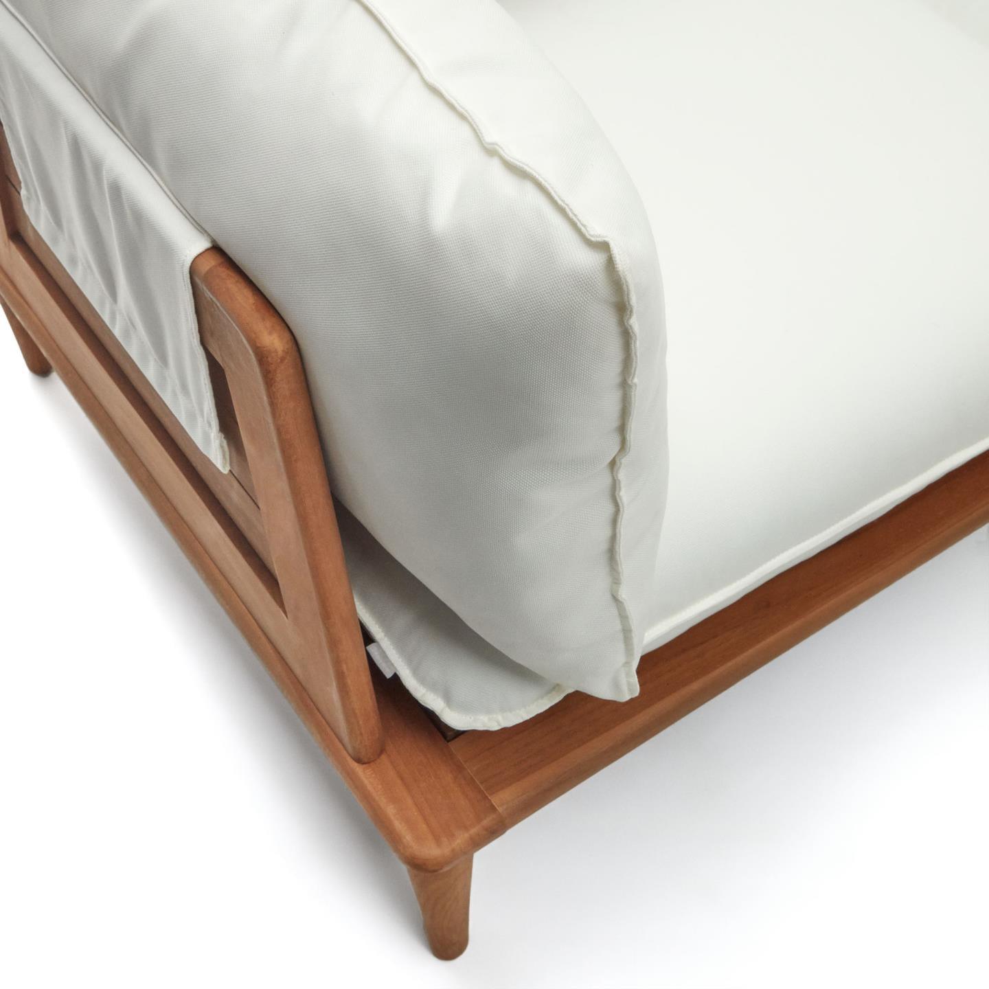 Zestaw ogrodowy z sofą PORTITXOL lite drewno tekowe La Forma Eye on Design